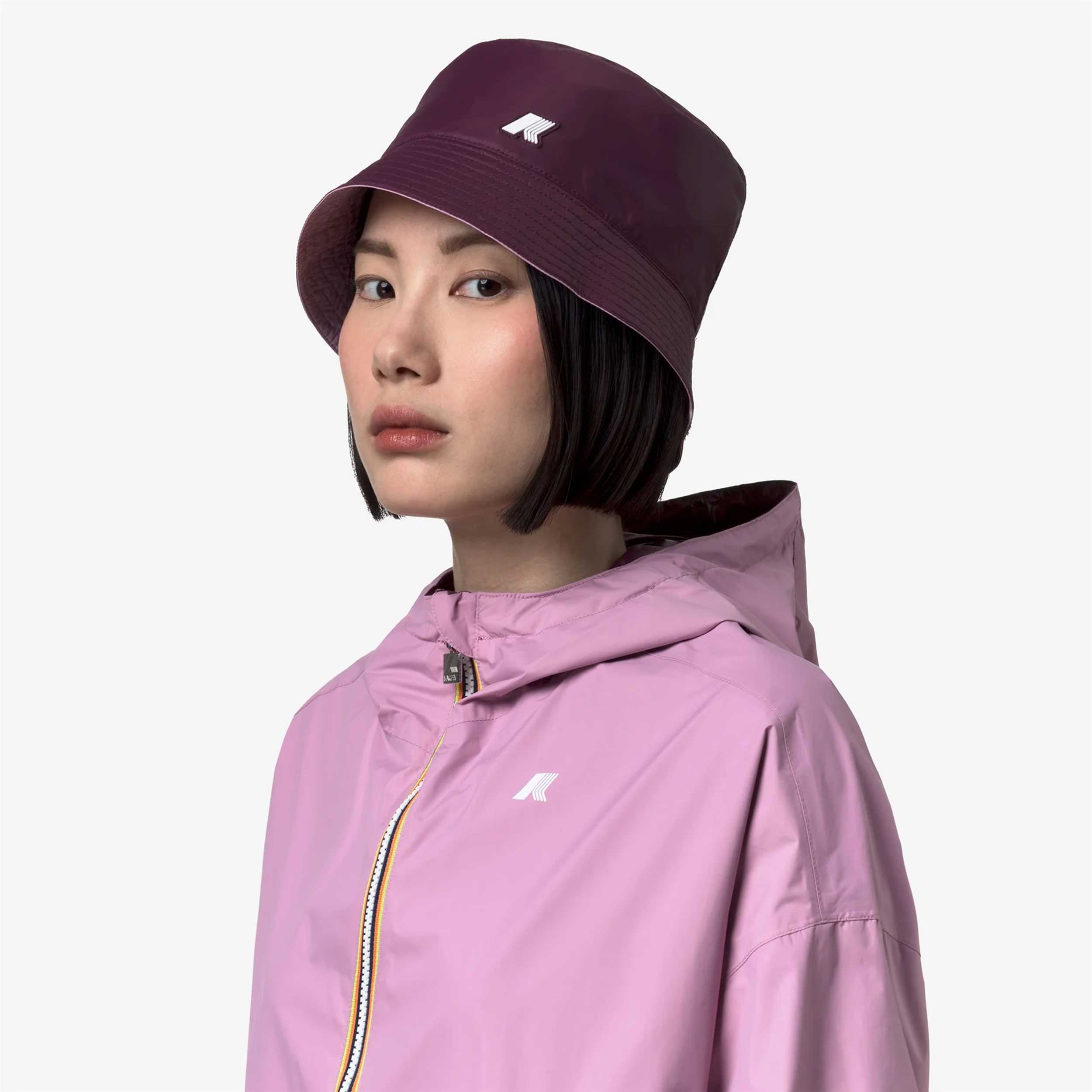 K-WAY Branded Reversible Shavit Plus Pink Hat