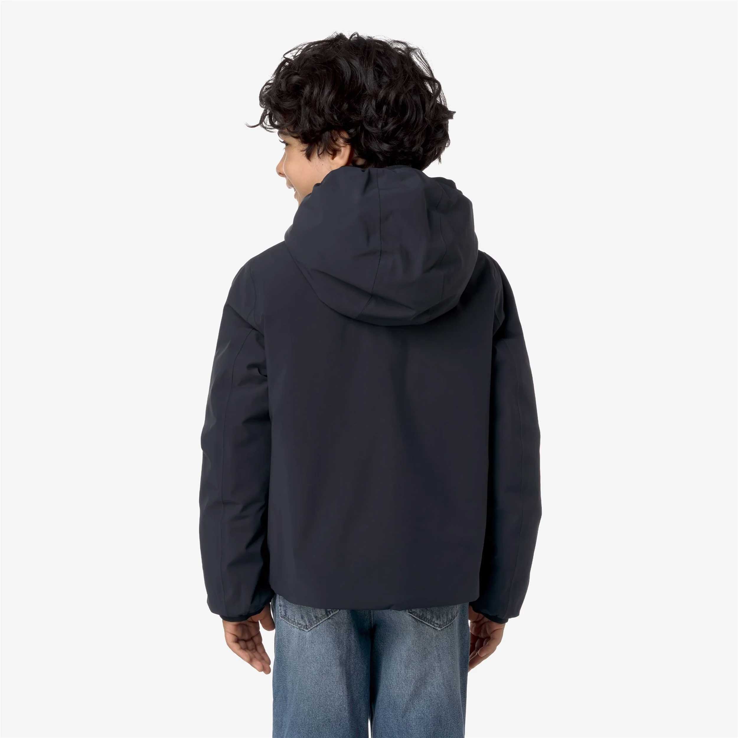 Giacca Blu e Verde P. Jack St Warm Double by K-WAY
