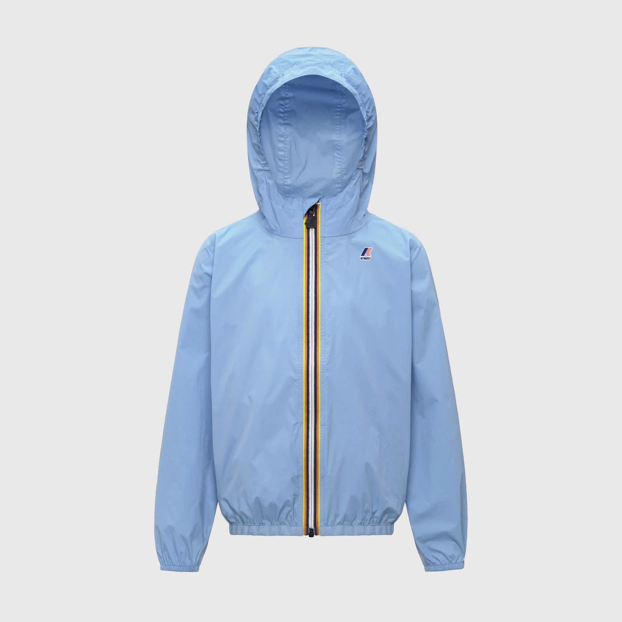 Giacca Celeste Claude Firmata K-WAY