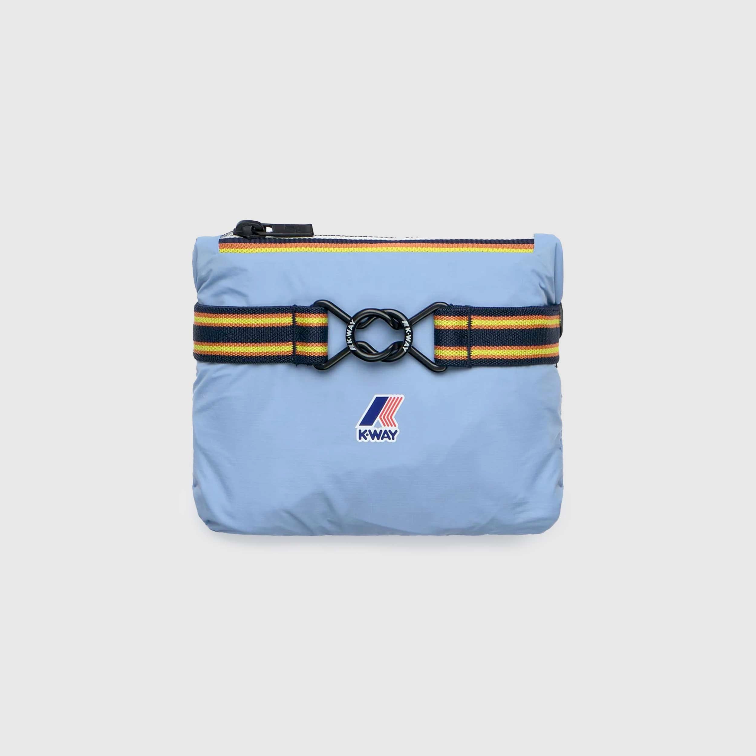 Giacca Celeste Claude Firmata K-WAY