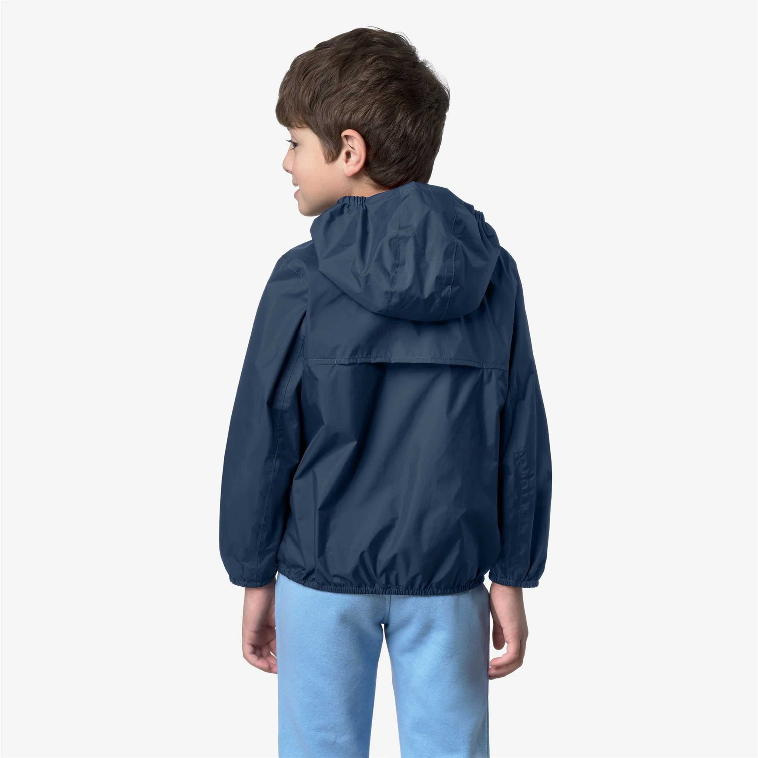 P Jake Reversible Blue and Red K-WAY Jacket