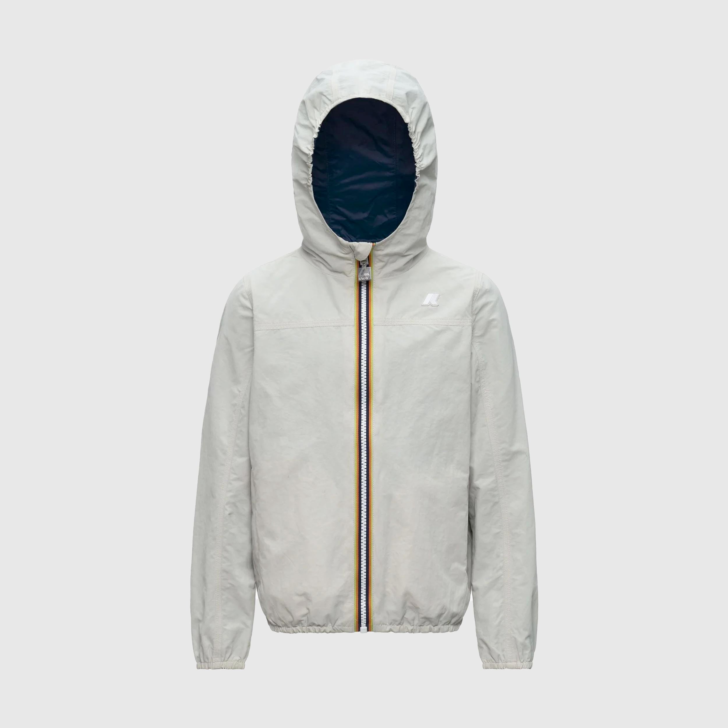 Giubbino Jake Plus 2 Beige e Blu Reversibile Firmato K-WAY