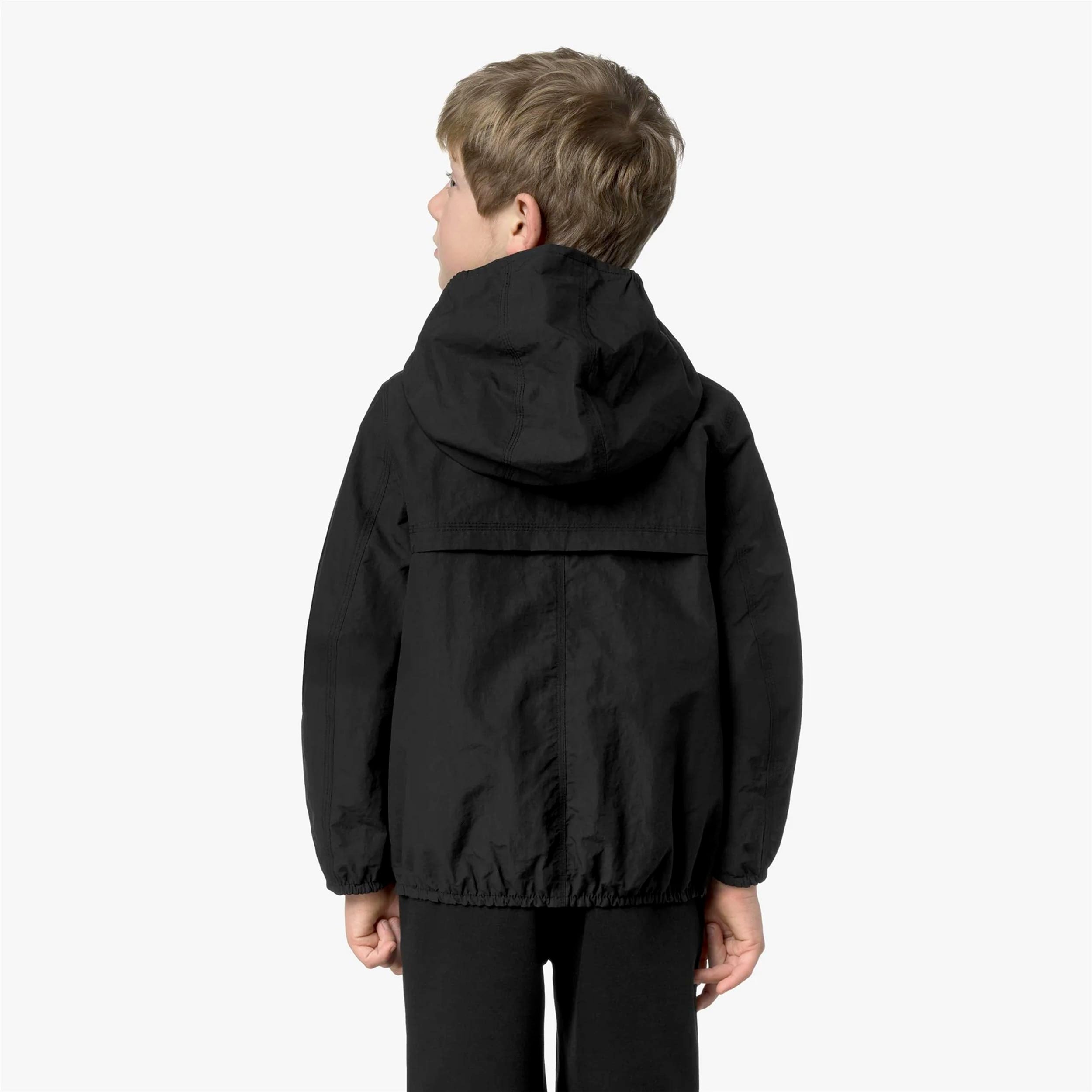K-WAY Signed Jack Plus 2 Reversible Black and Green Jacket