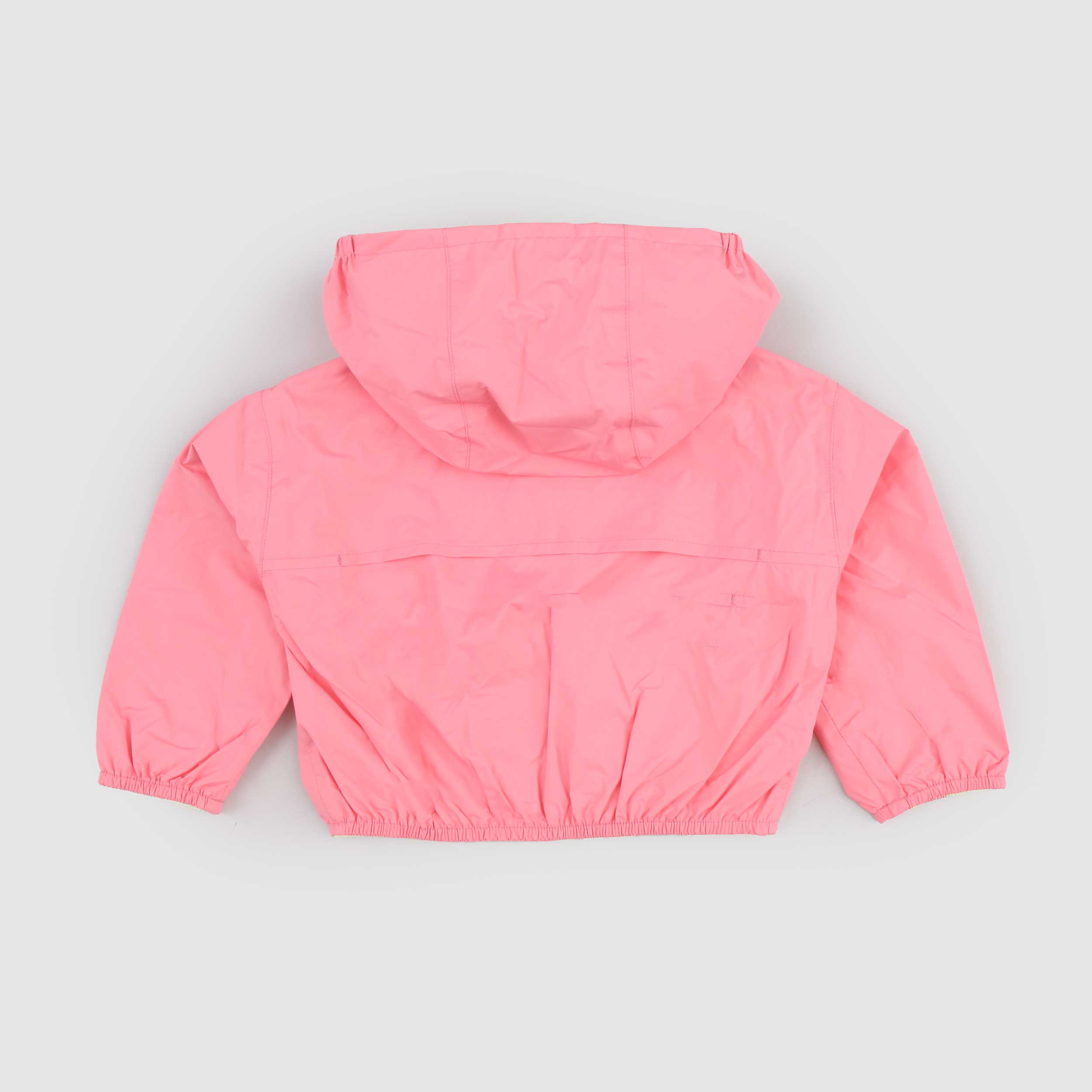 K-WAY Lilly Plus 2 Reversible Yellow and Pink Jacket