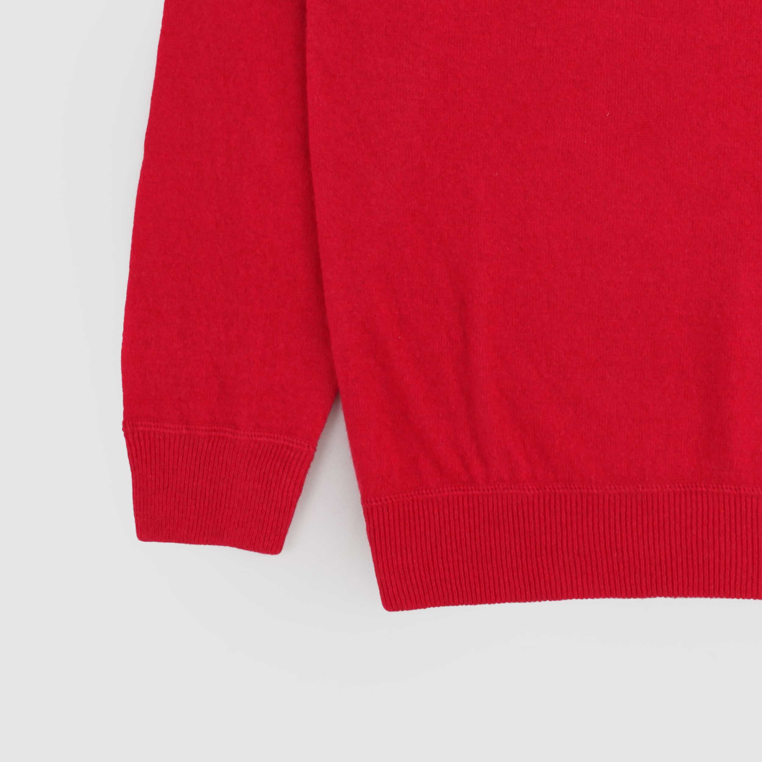 Maglioncino Rosso Fragola Fragan Fleece Stitch by K-WAY