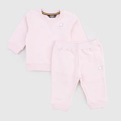 Completo Rosa Due Pezzi per Neonata firmato K-WAY