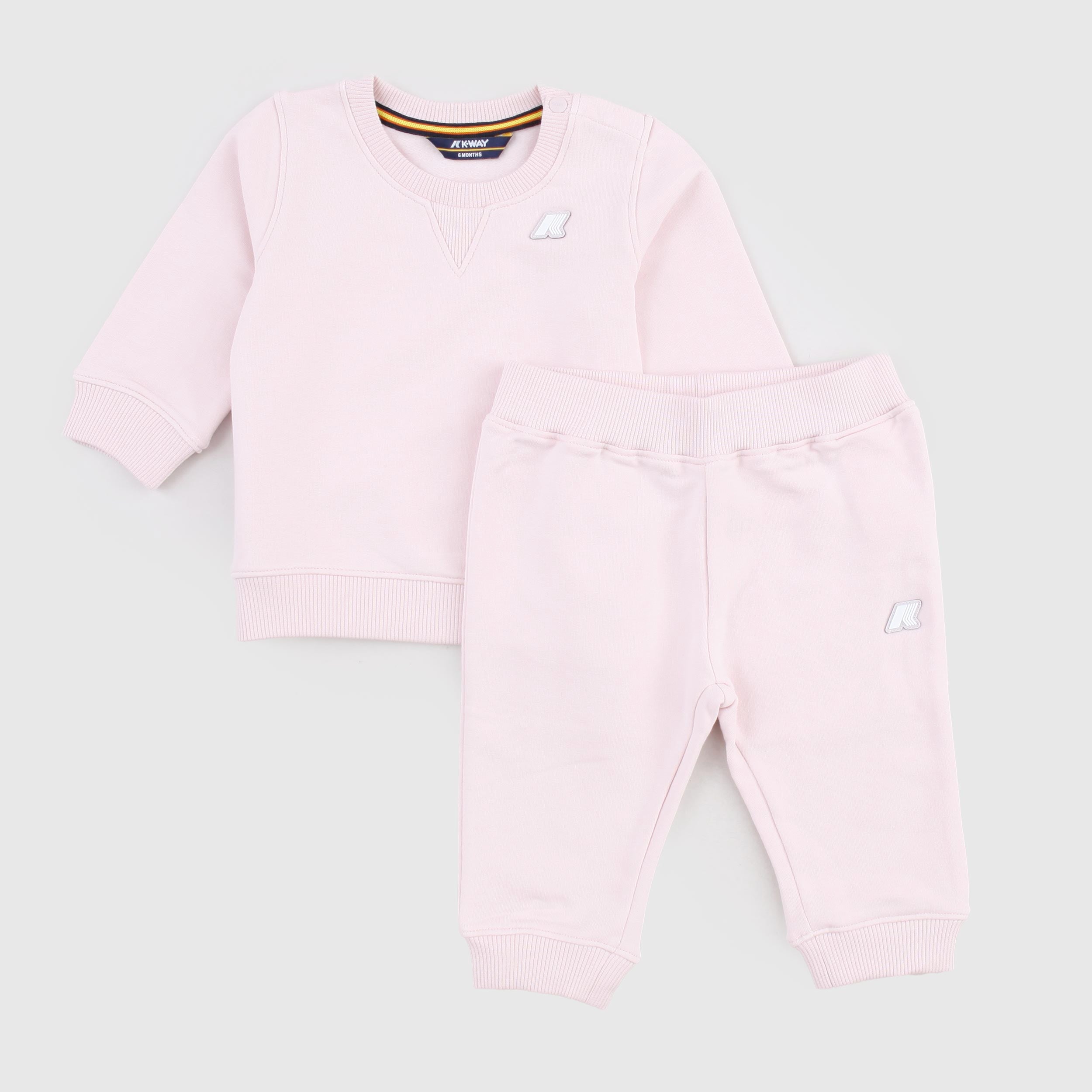 Completo Rosa Due Pezzi per Neonata firmato K-WAY