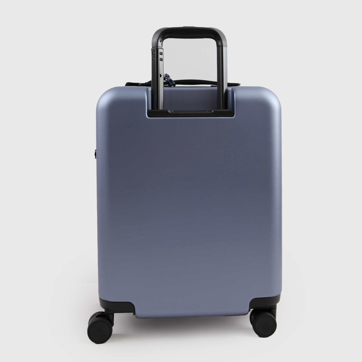 K-WAY Signed Logo Eudoxie Blue Suitcase