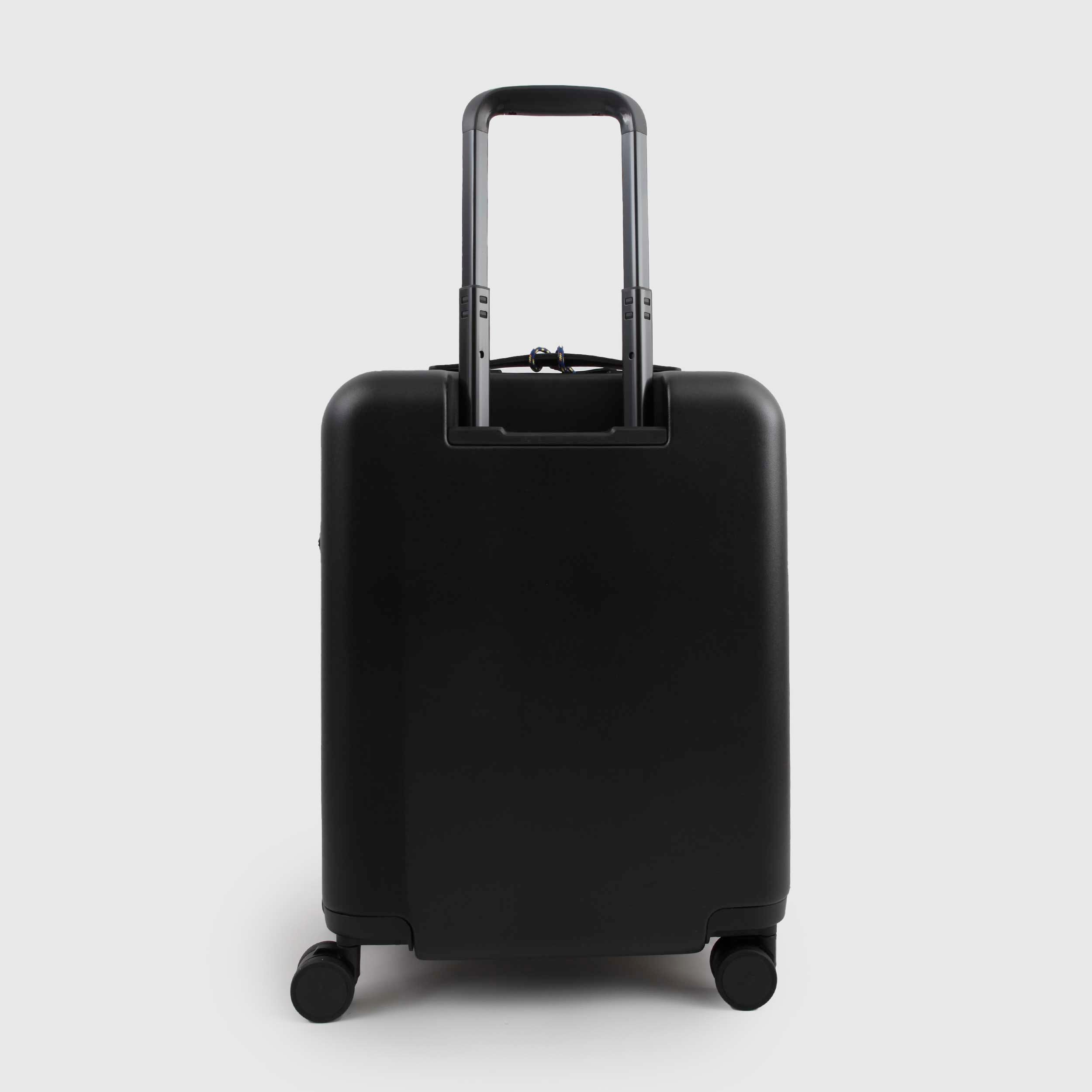 Valigia Trolley Nera Eudoxie Logo Firmata K-WAY