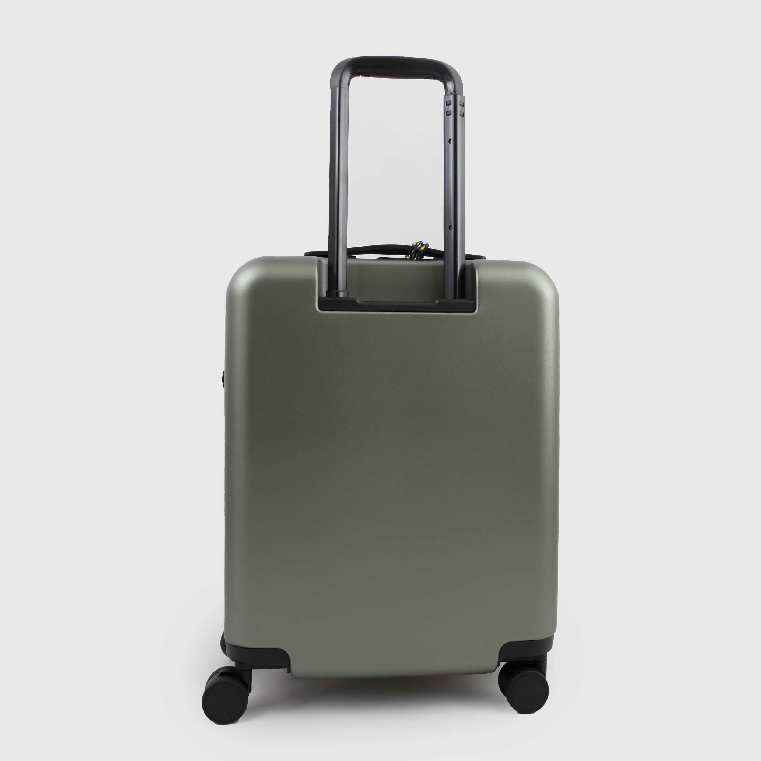 Valigia Trolley Verde Eudoxie Logo Firmata K-WAY