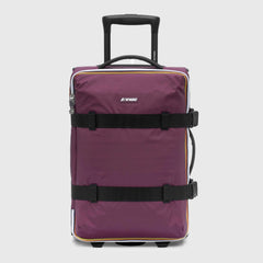 Blossac S Purple K-WAY Branded Travel Suitcase
