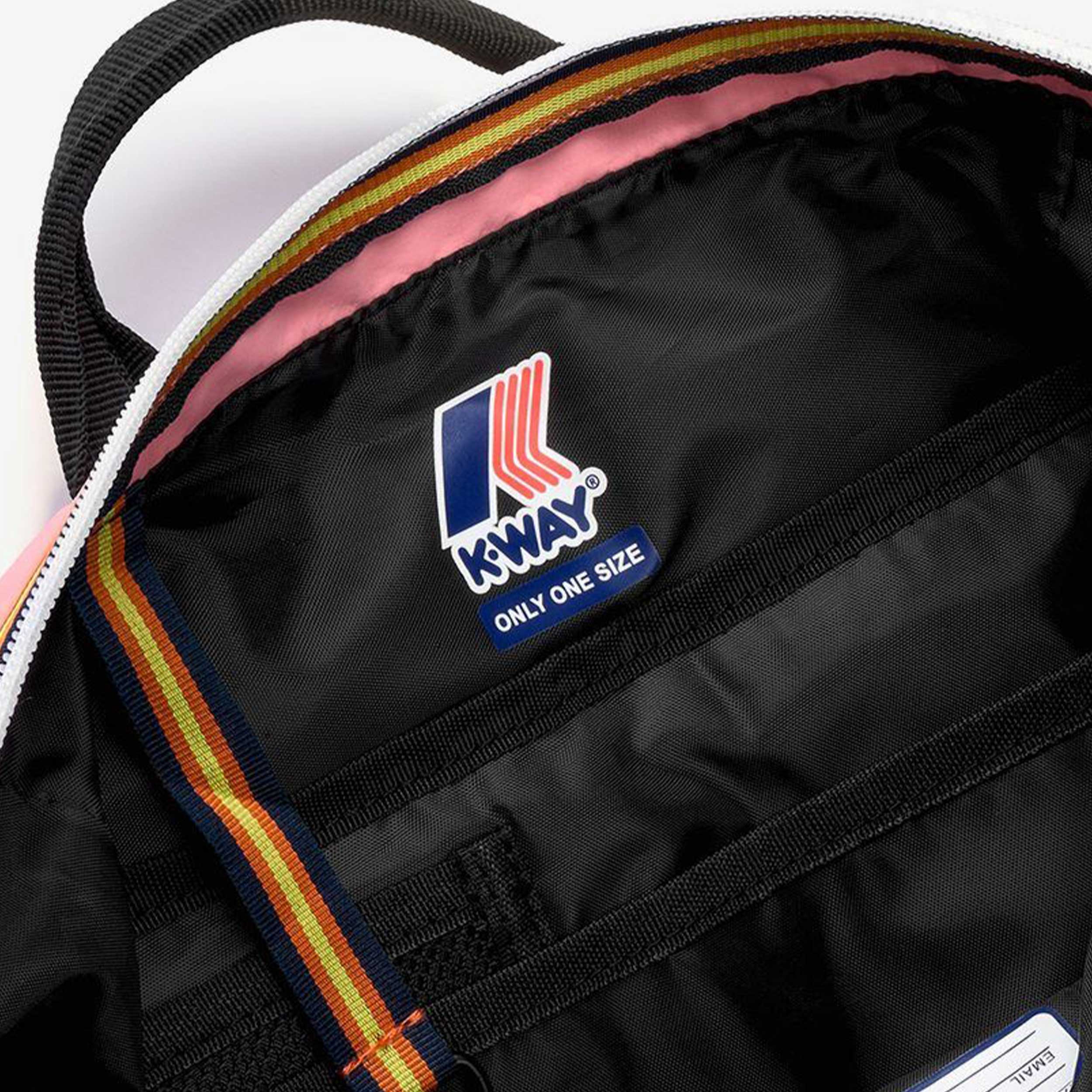 Light Pink Maizy K-WAY Branded Backpack