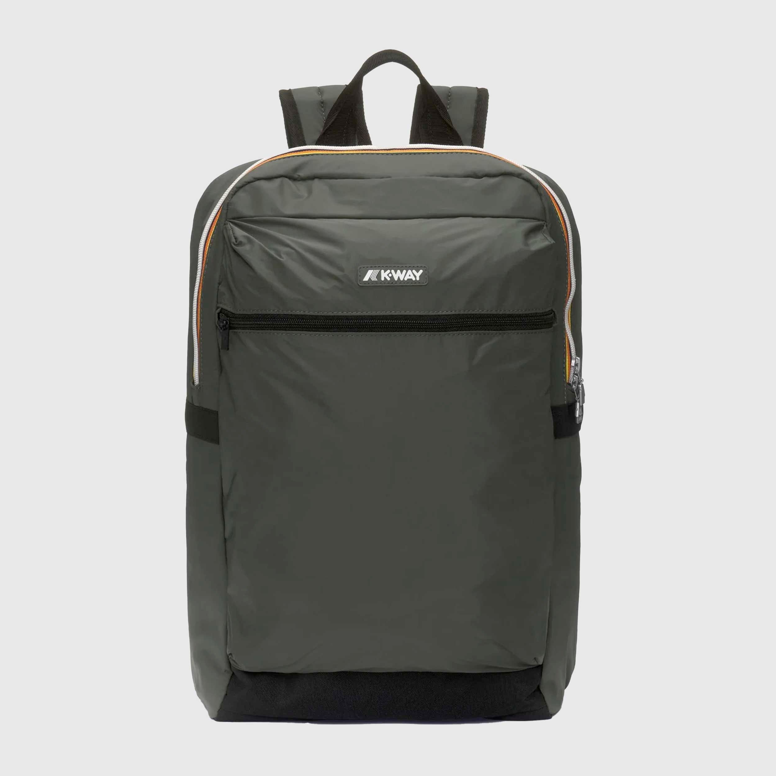 Zaino Verde Scuro Laon Firmato K-WAY