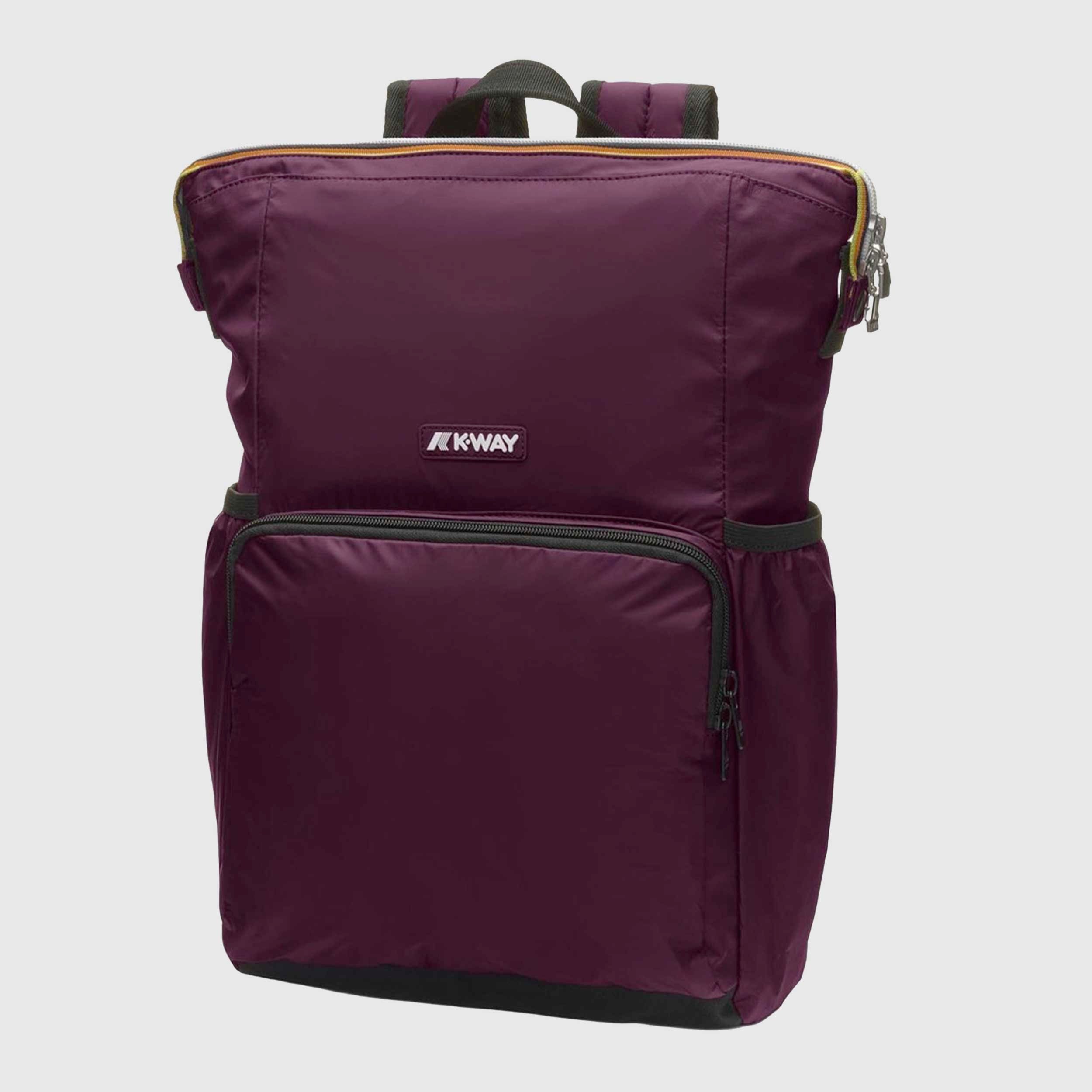 Zaino Viola Scuro Maizy Firmato K-WAY