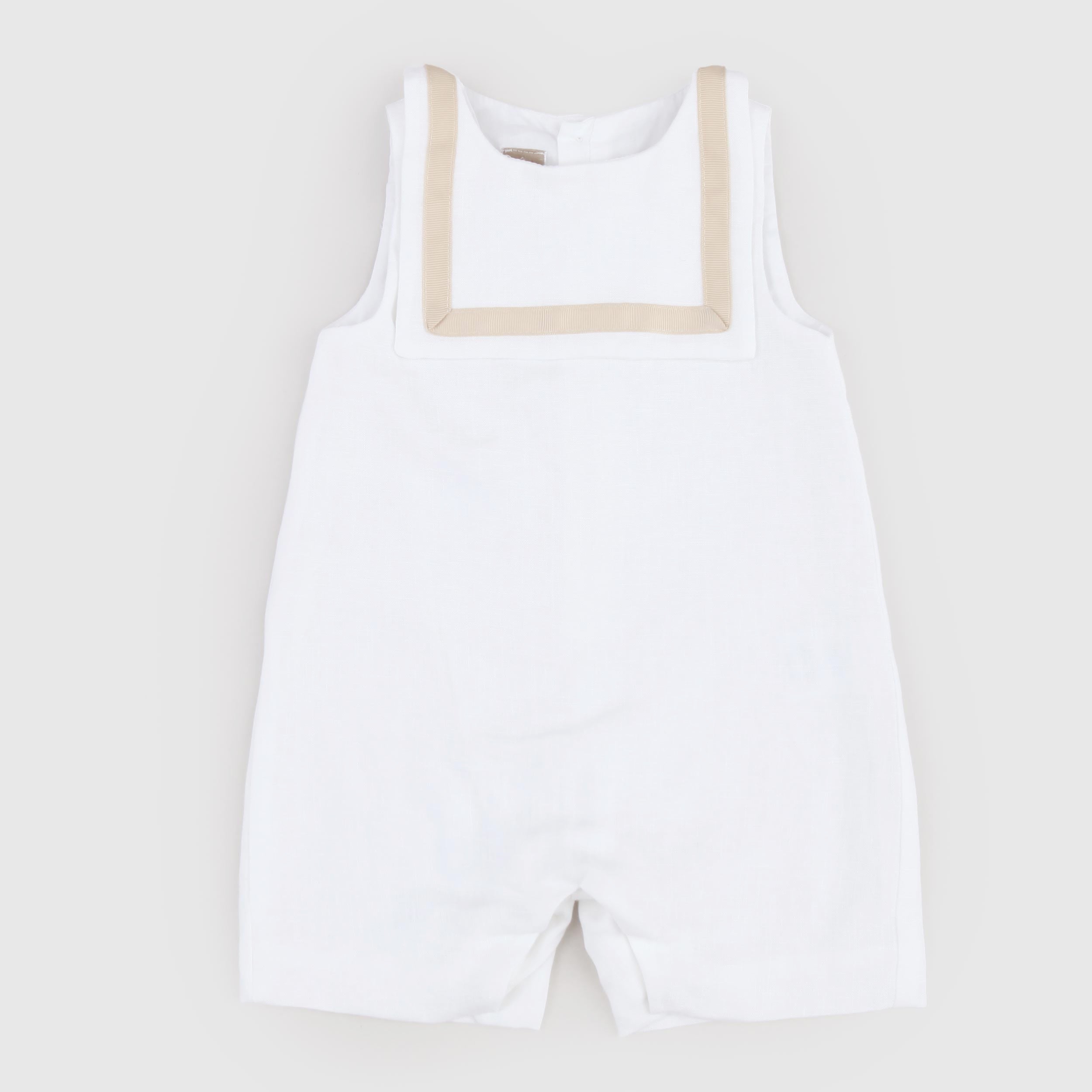 Tutina Bianca con Balza Firmata LA STUPENDERIA