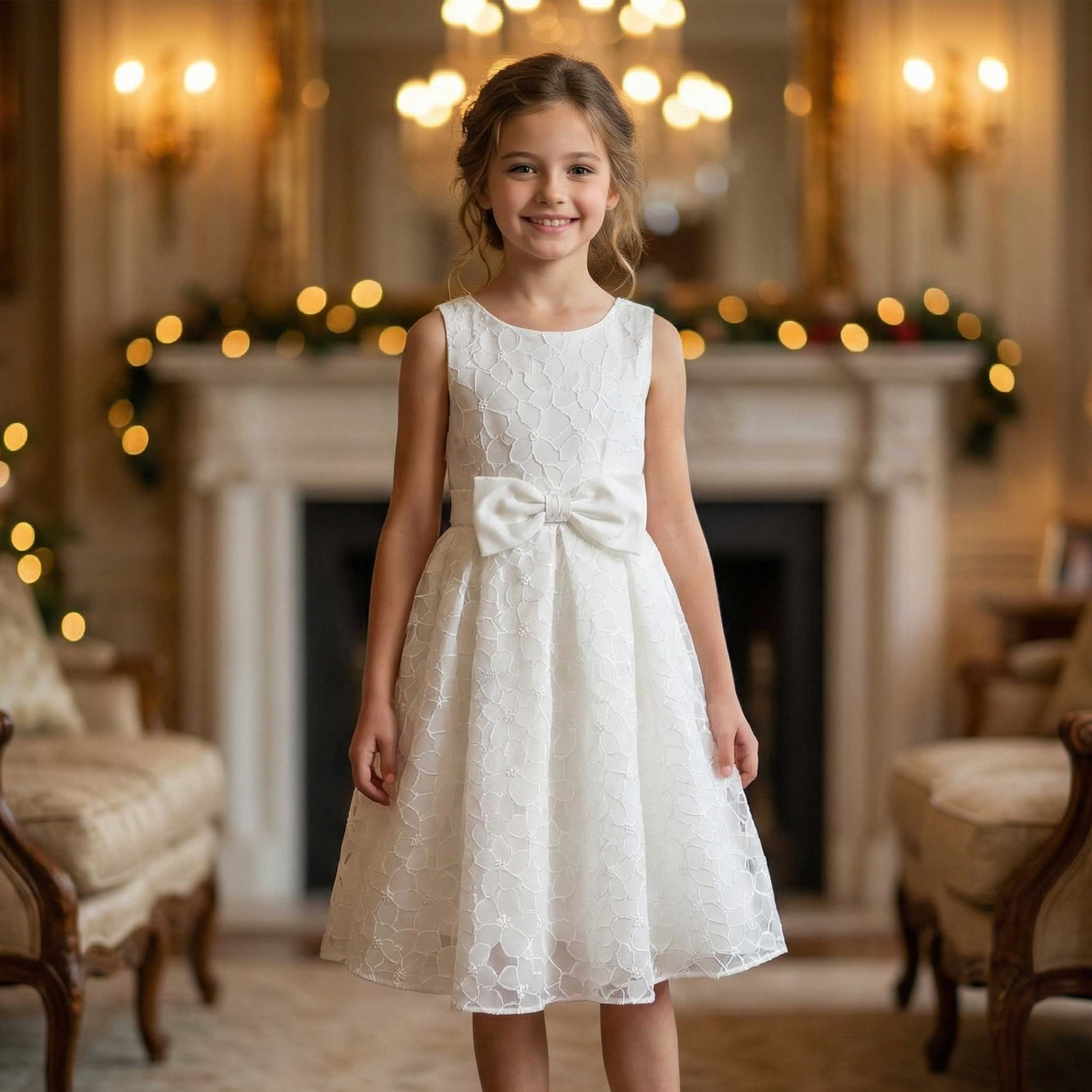 Abito Bianco da Cerimonia Firmato LA STUPENDERIA