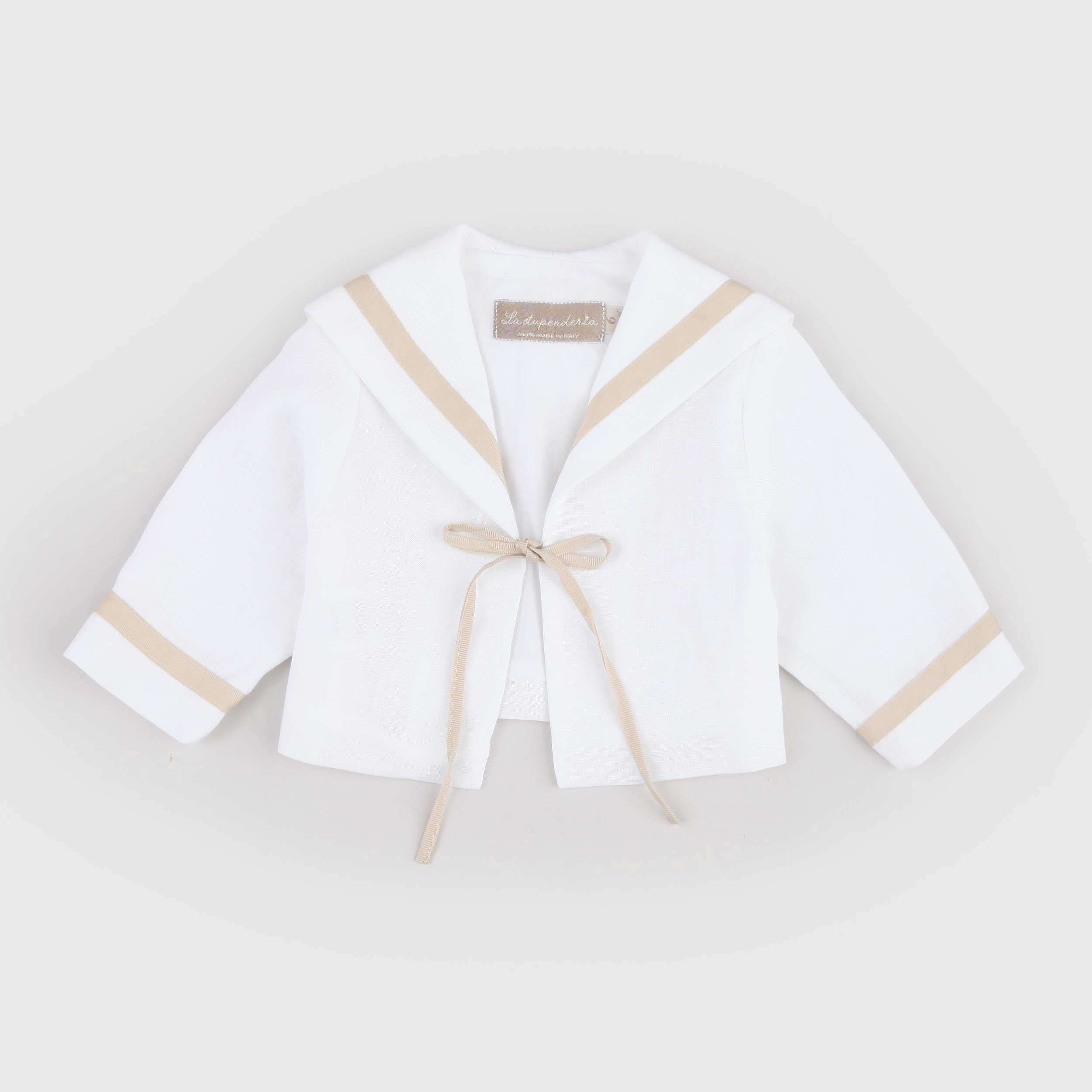 Giacca Bianca Design Marinaio Firmata LA STUPENDERIA