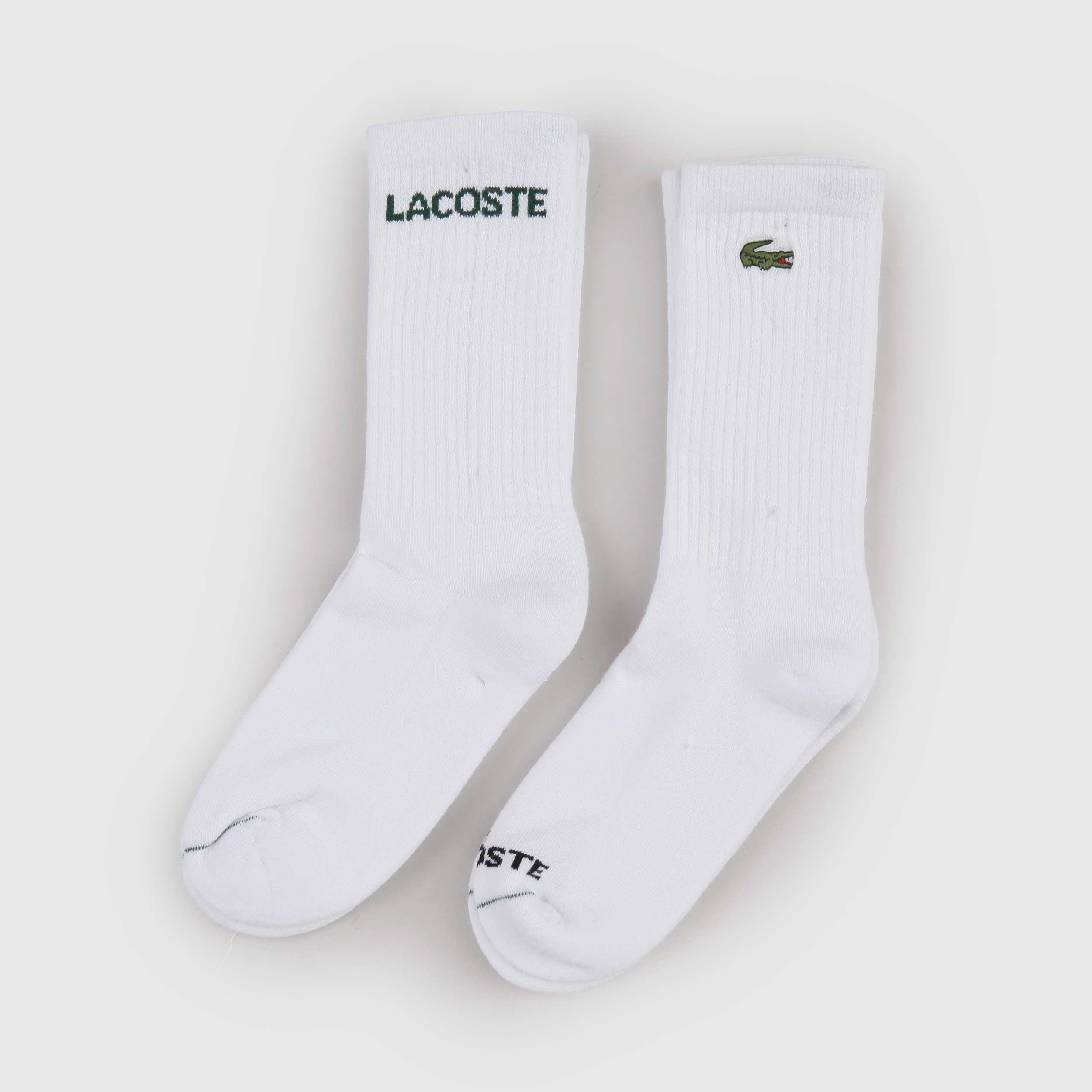 Confezione con Set Calzini Sportivi Firmata LACOSTE