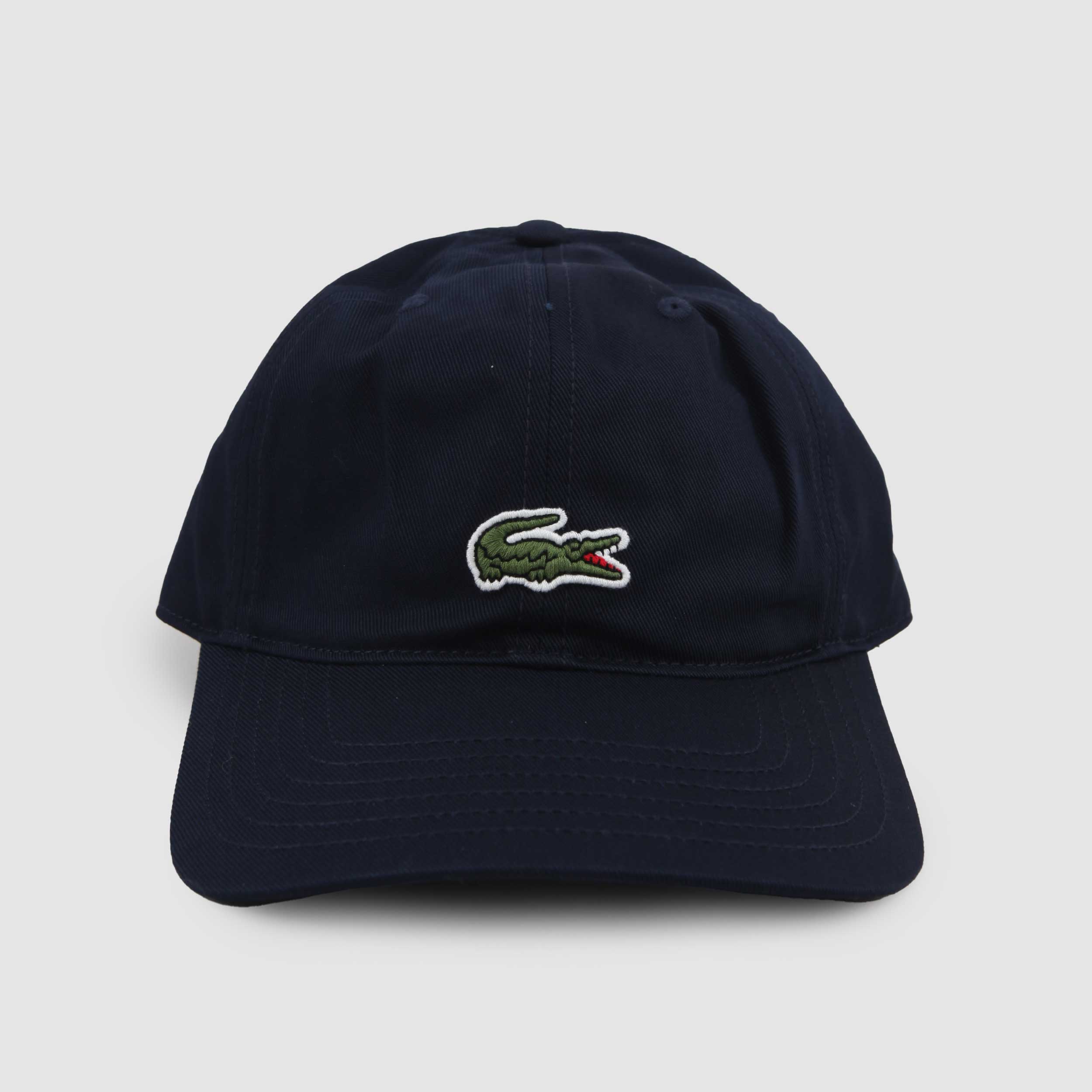 Blue Cap with Inserts and LACOSTE Signature Logo