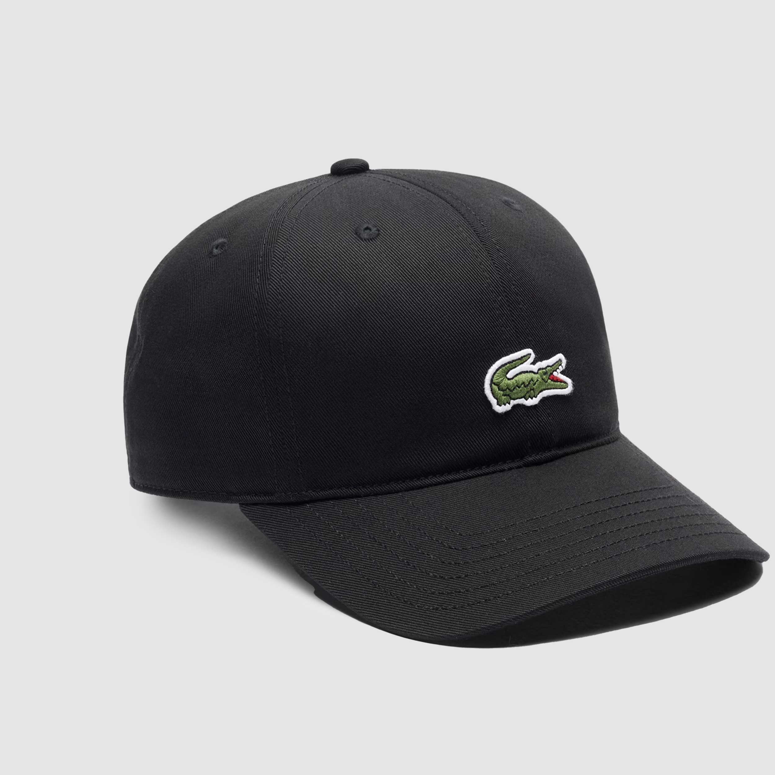 Cappellino in Twill di Cotone Firmato LACOSTE