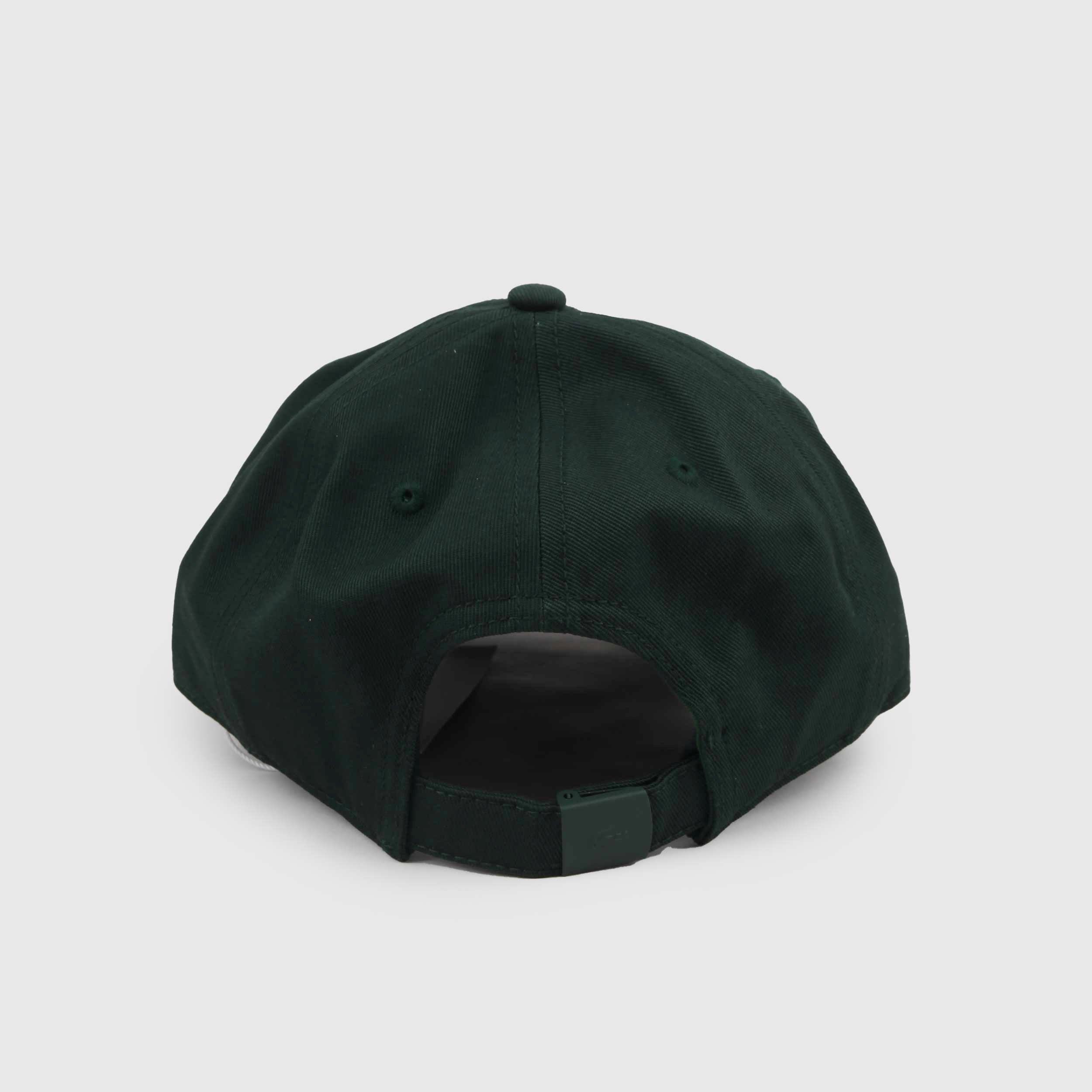Cappellino Verde con Inserti e Logo Firmato LACOSTE