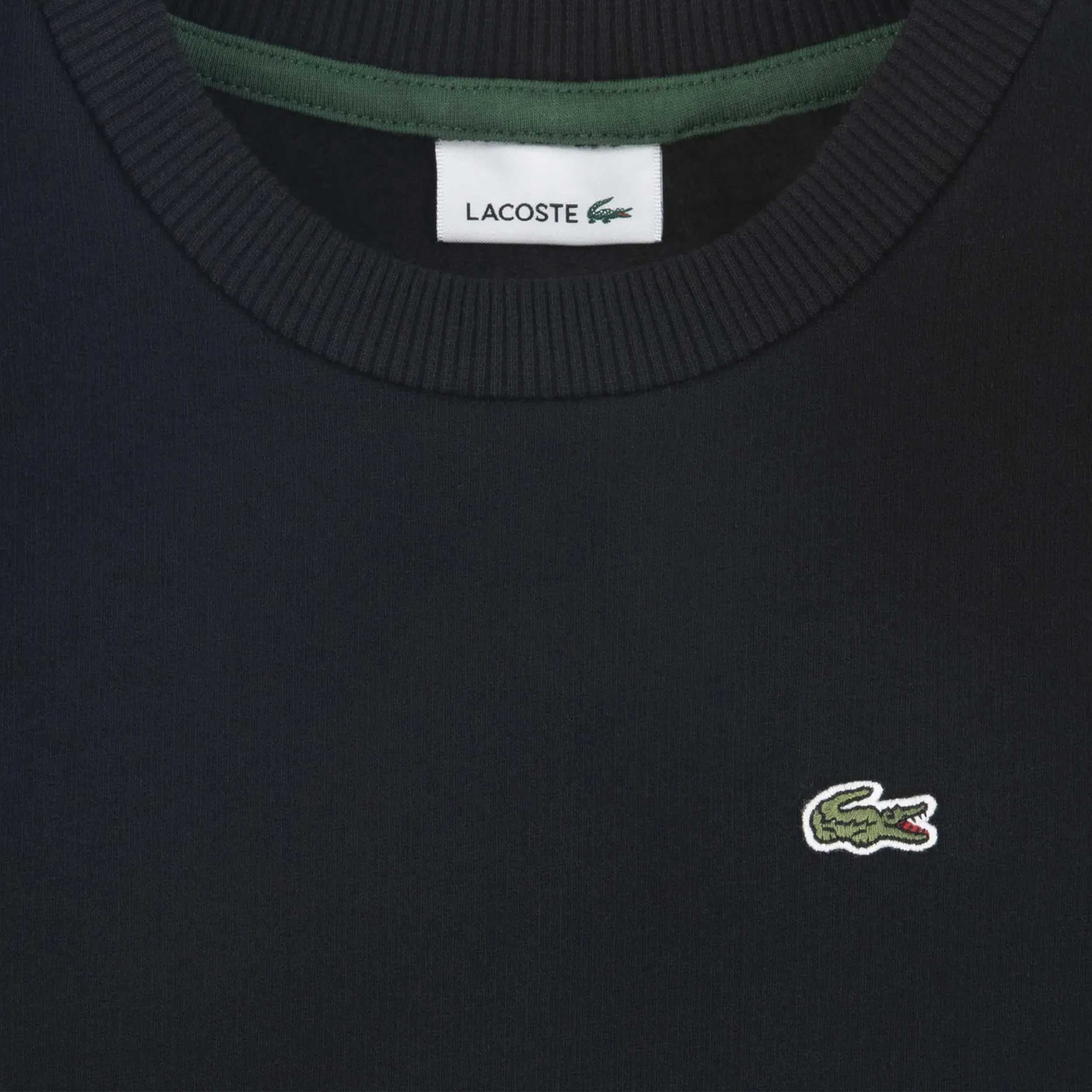 Felpa Blu Manica Lunga per Ragazzi Firmata LACOSTE