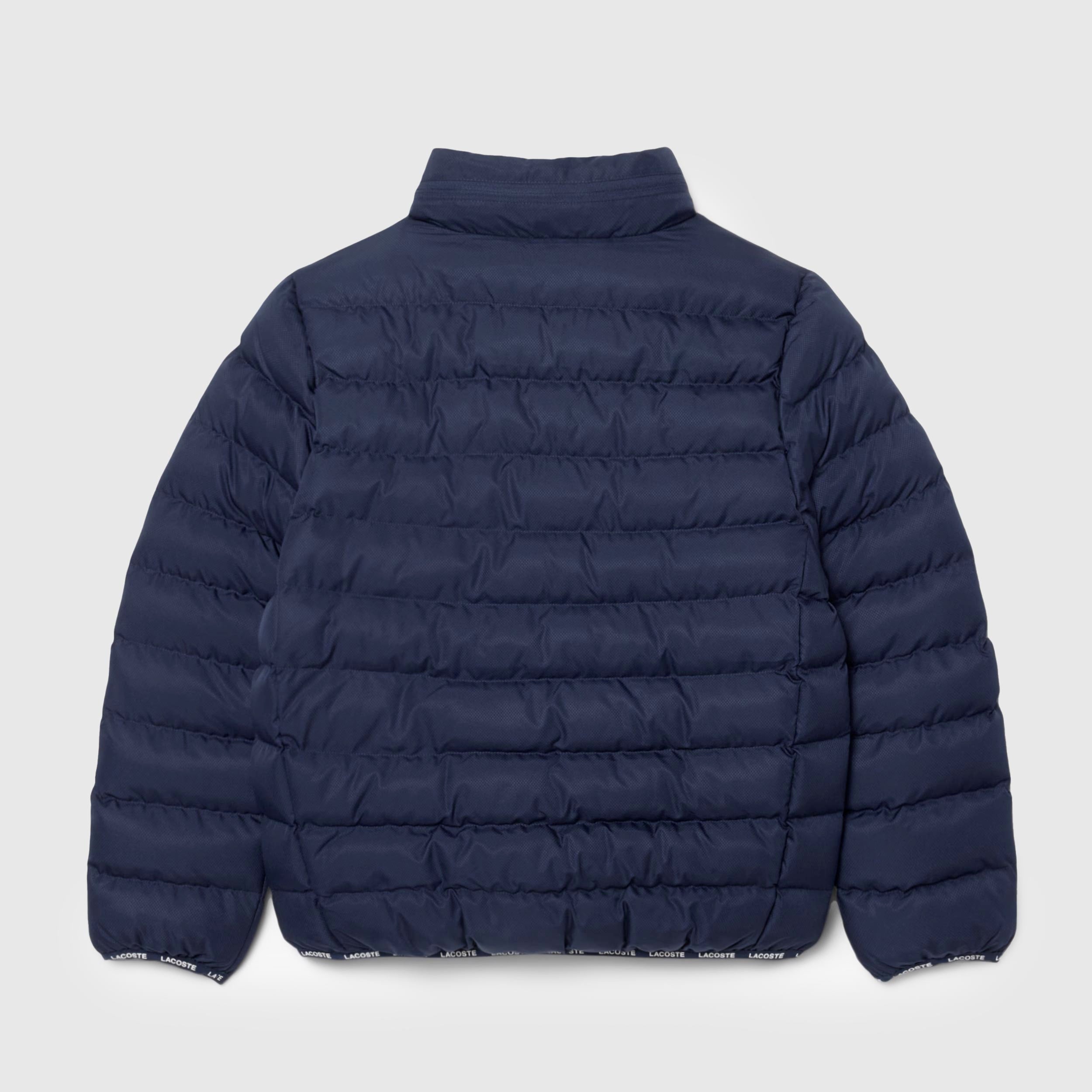 Giubbino Blu con Piccolo Logo per Ragazzo by LACOSTE