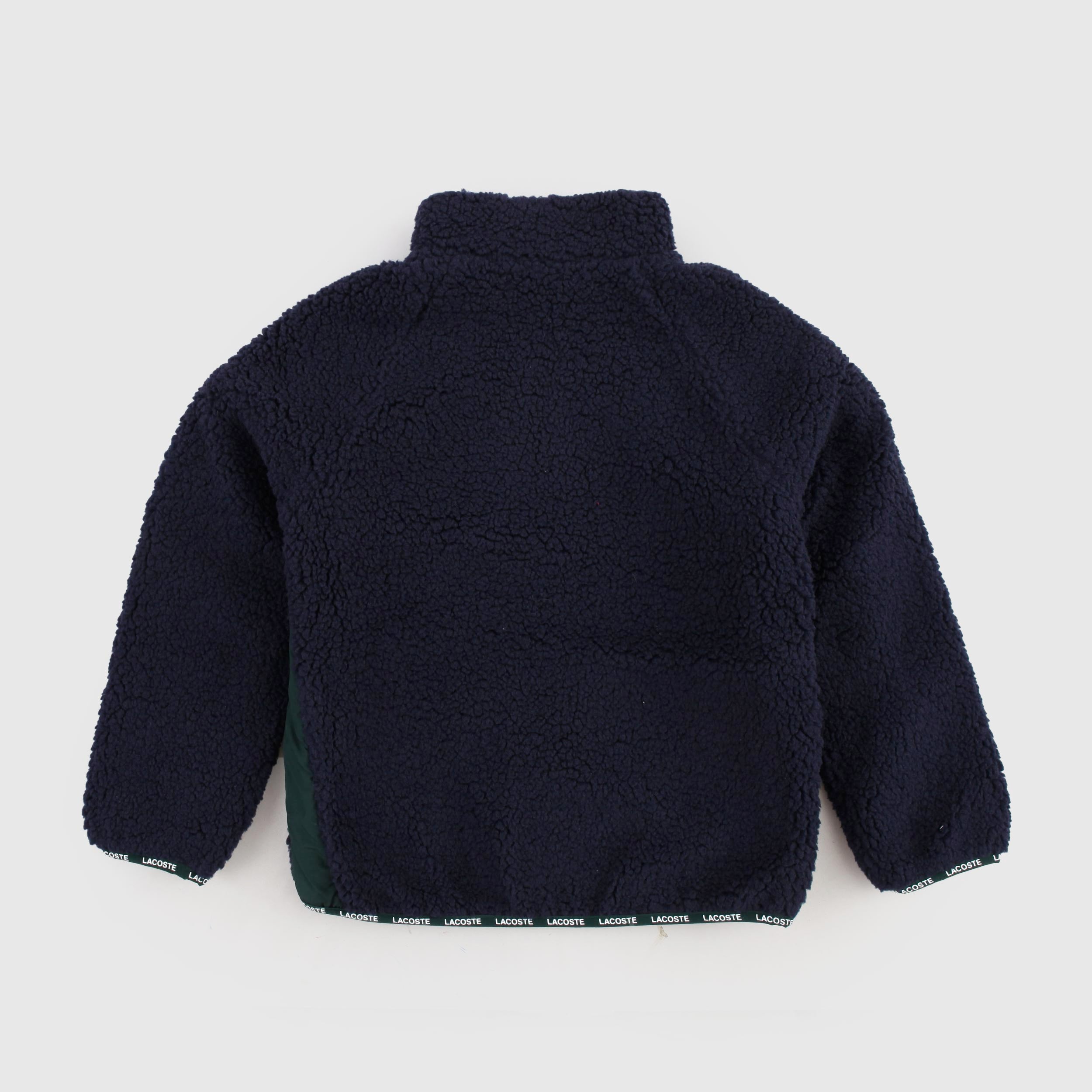 Giacca in Pile Colorblock Per Ragazzi Firmata LACOSTE
