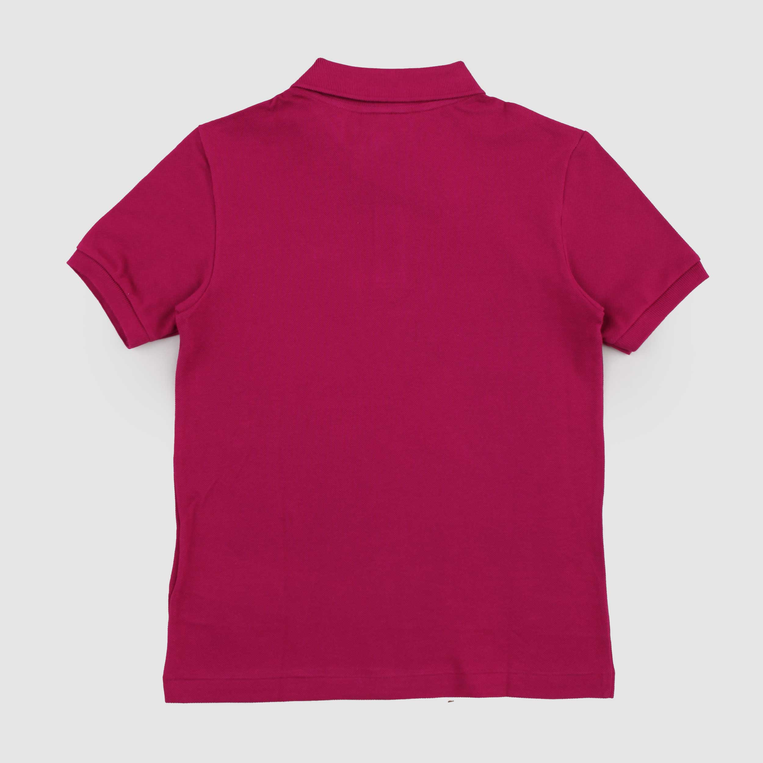 Polo Fucsia a Mezza Manica per Ragazzi Firmata LACOSTE