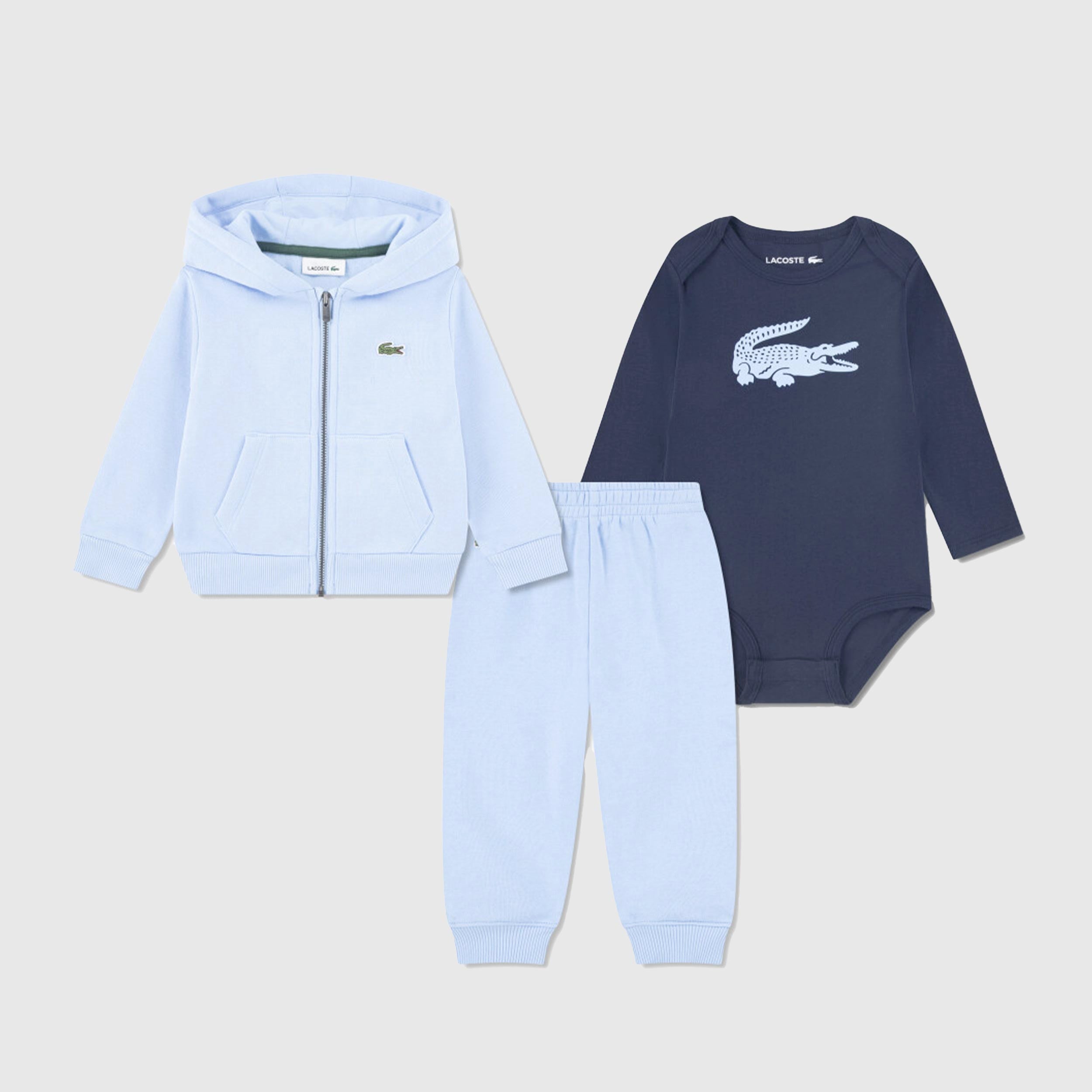 Confezione Regalo Tre Capi per Neonato by LACOSTE
