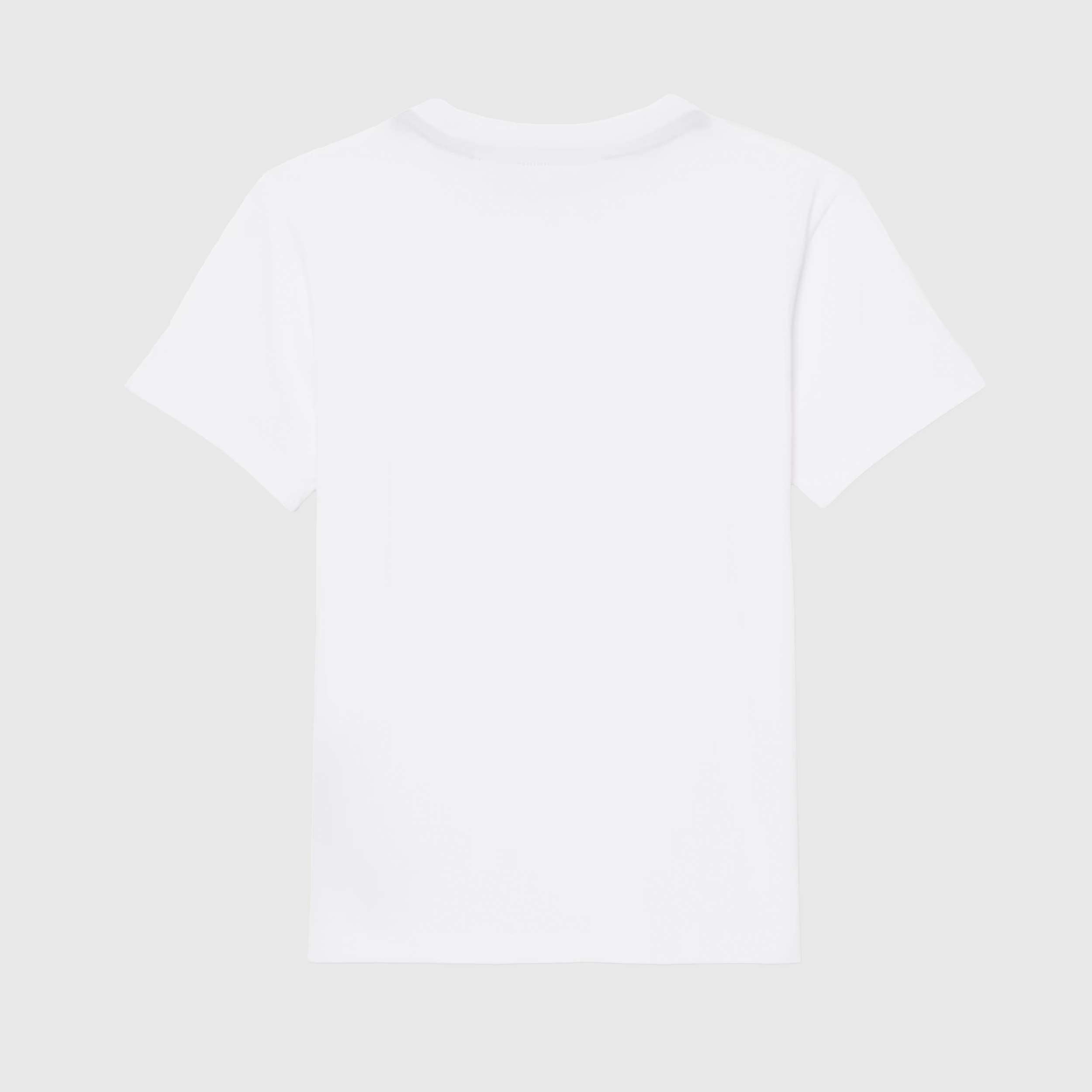 T-shirt Bianca a Manica Corta per Ragazzi Firmata LACOSTE