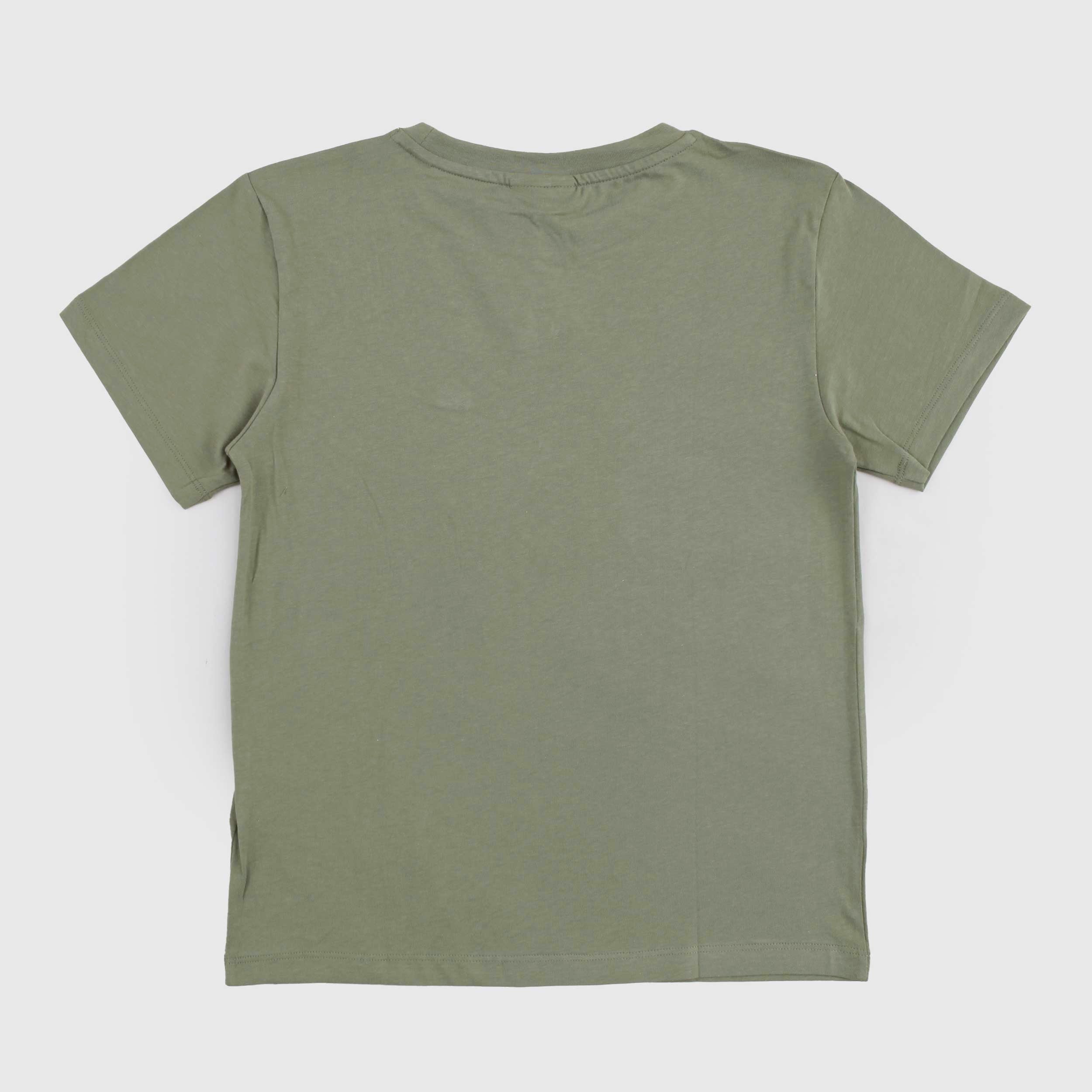 T-shirt Verde a Mezza Manica per Ragazzi Firmata LACOSTE