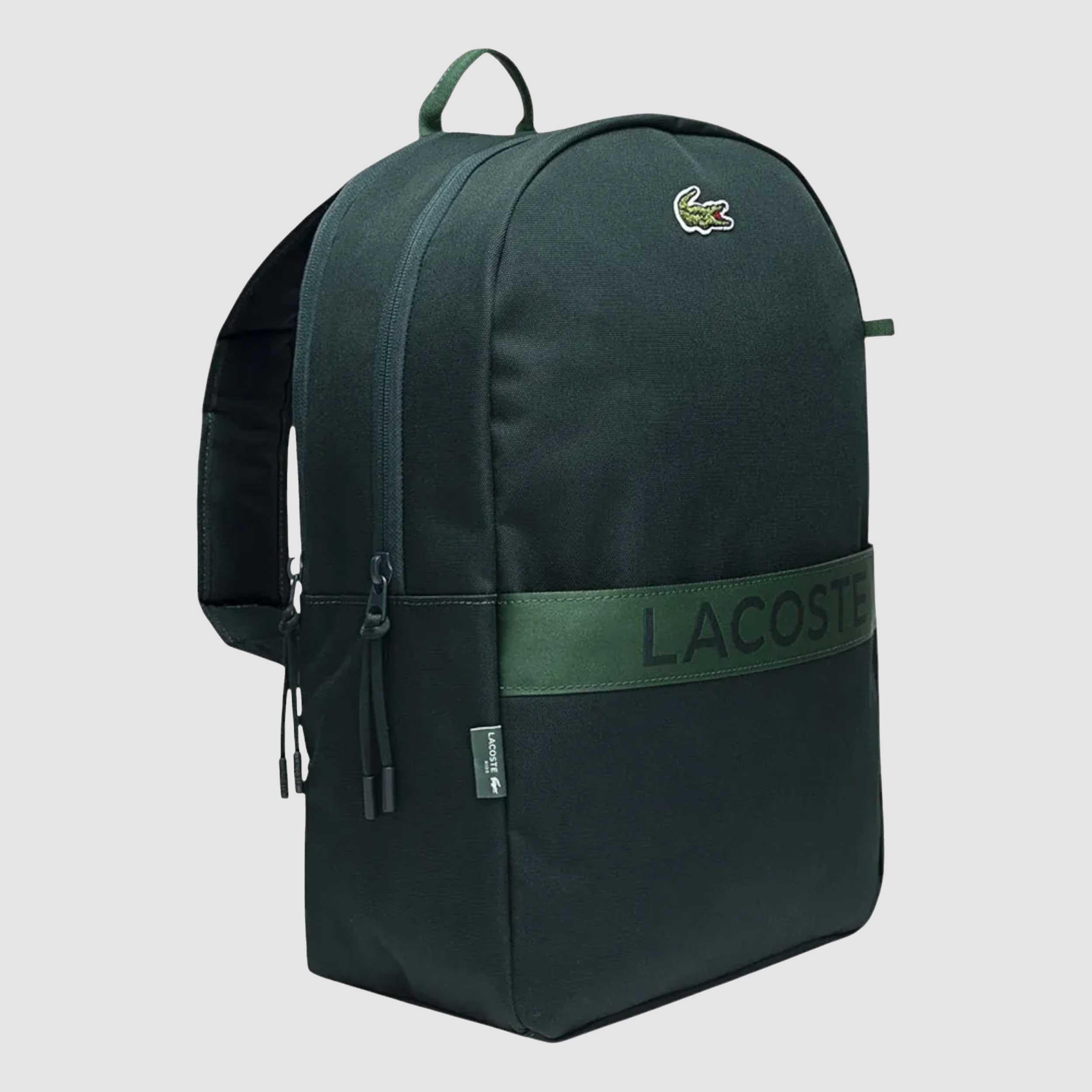 Zaino Verde Pencil Case Firmato LACOSTE