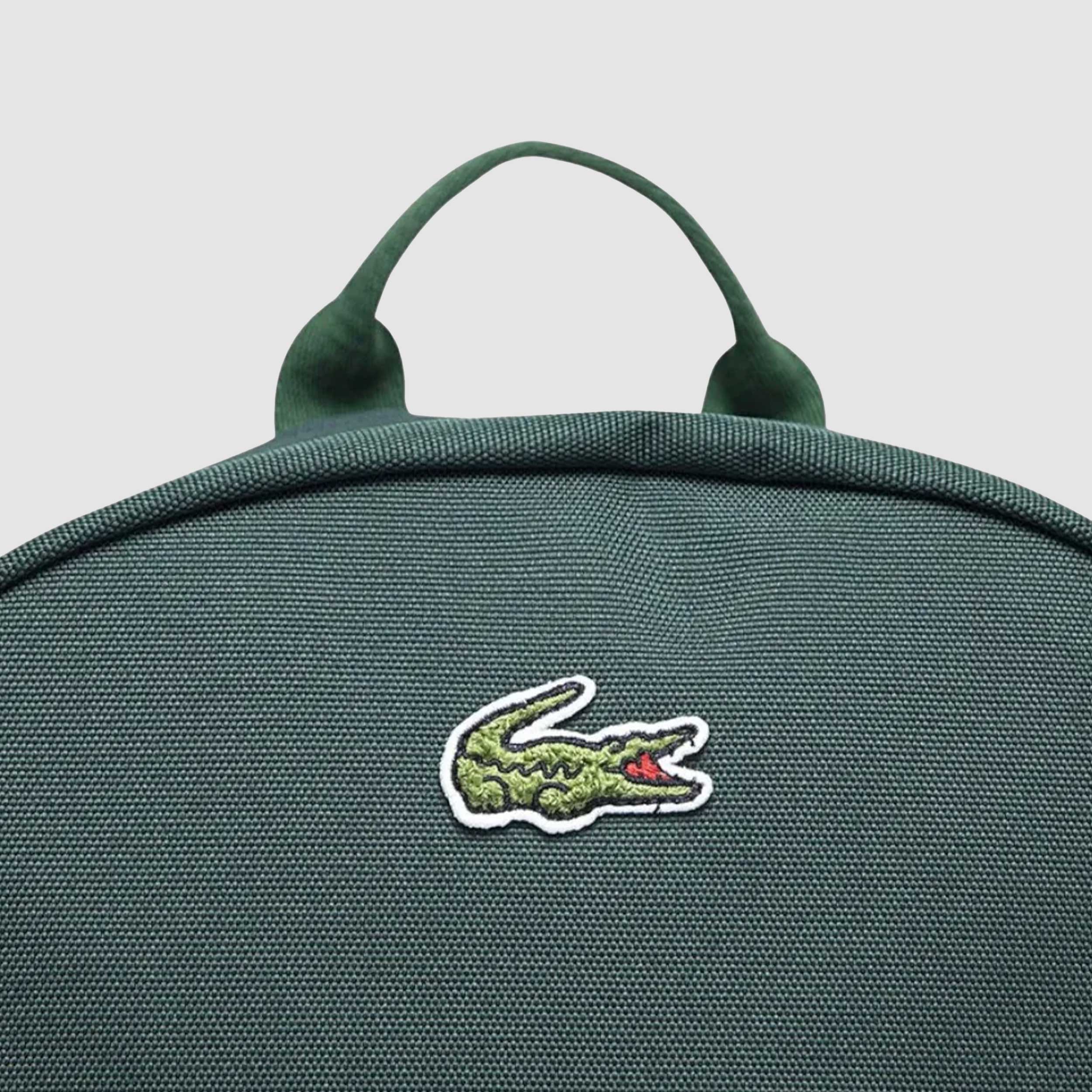 Zaino Verde Pencil Case Firmato LACOSTE