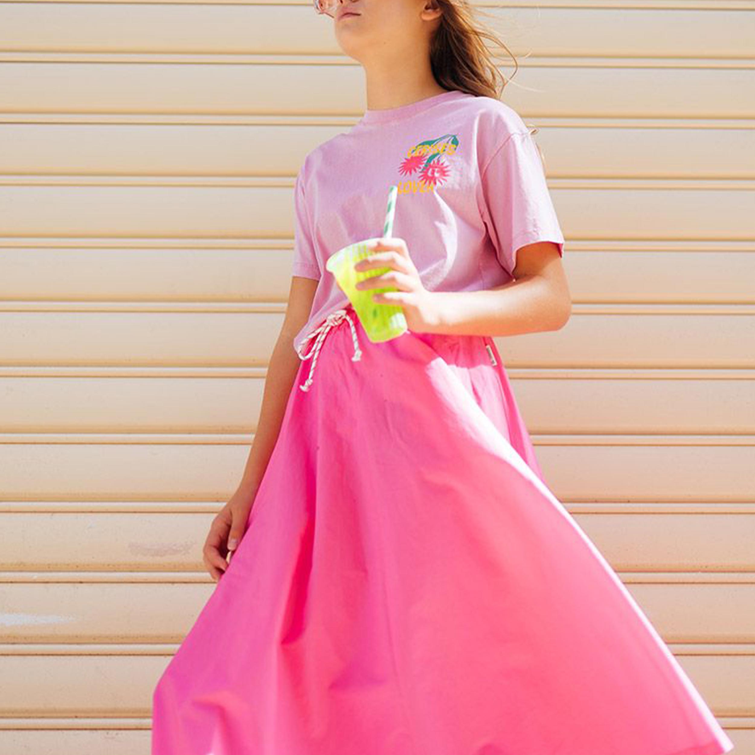 Gonna Fucsia Modello Lungo Firmata LE TEMPS DES CERISES