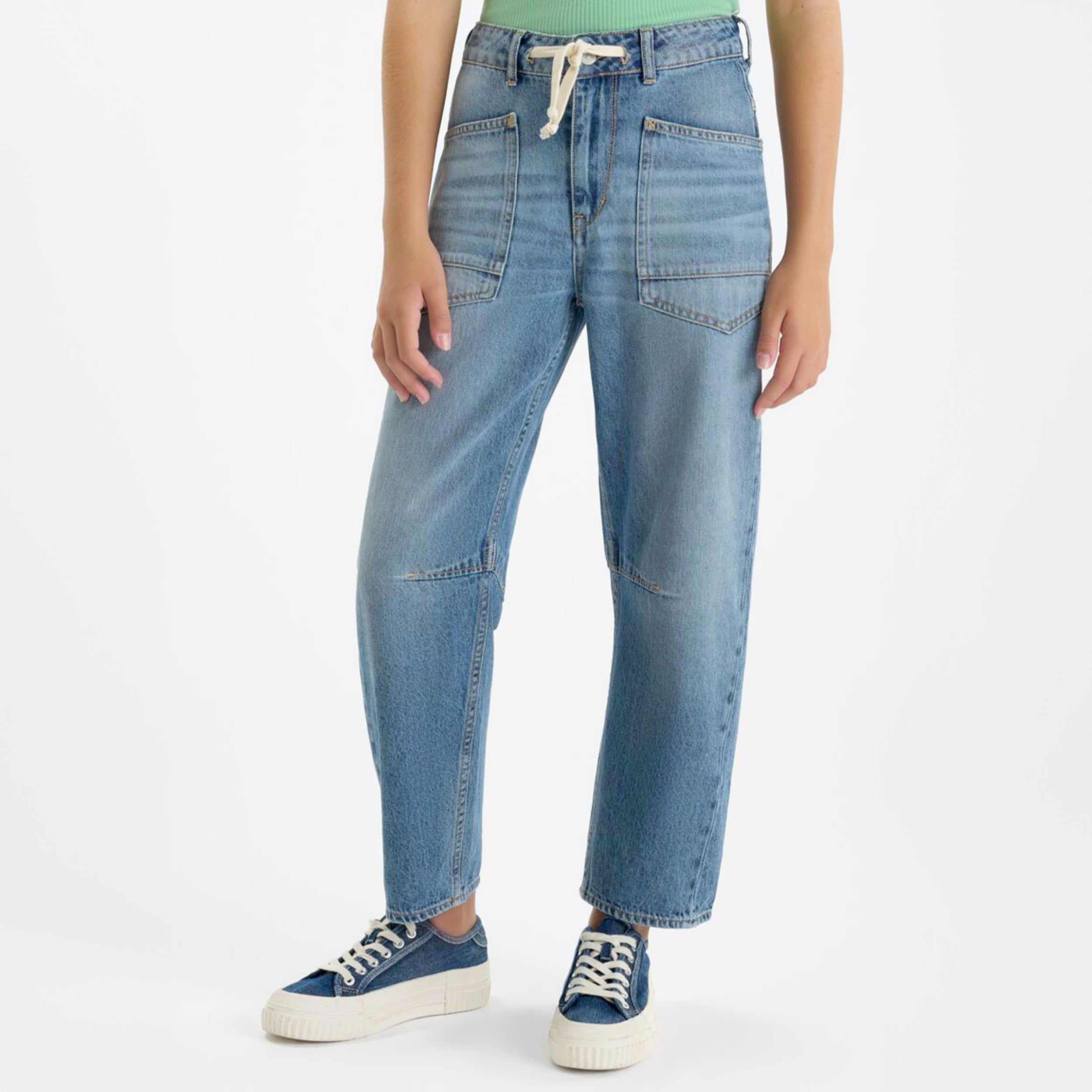 Jeans Denim Modello a Palloncino Firmato LE TEMPS DE CERISES