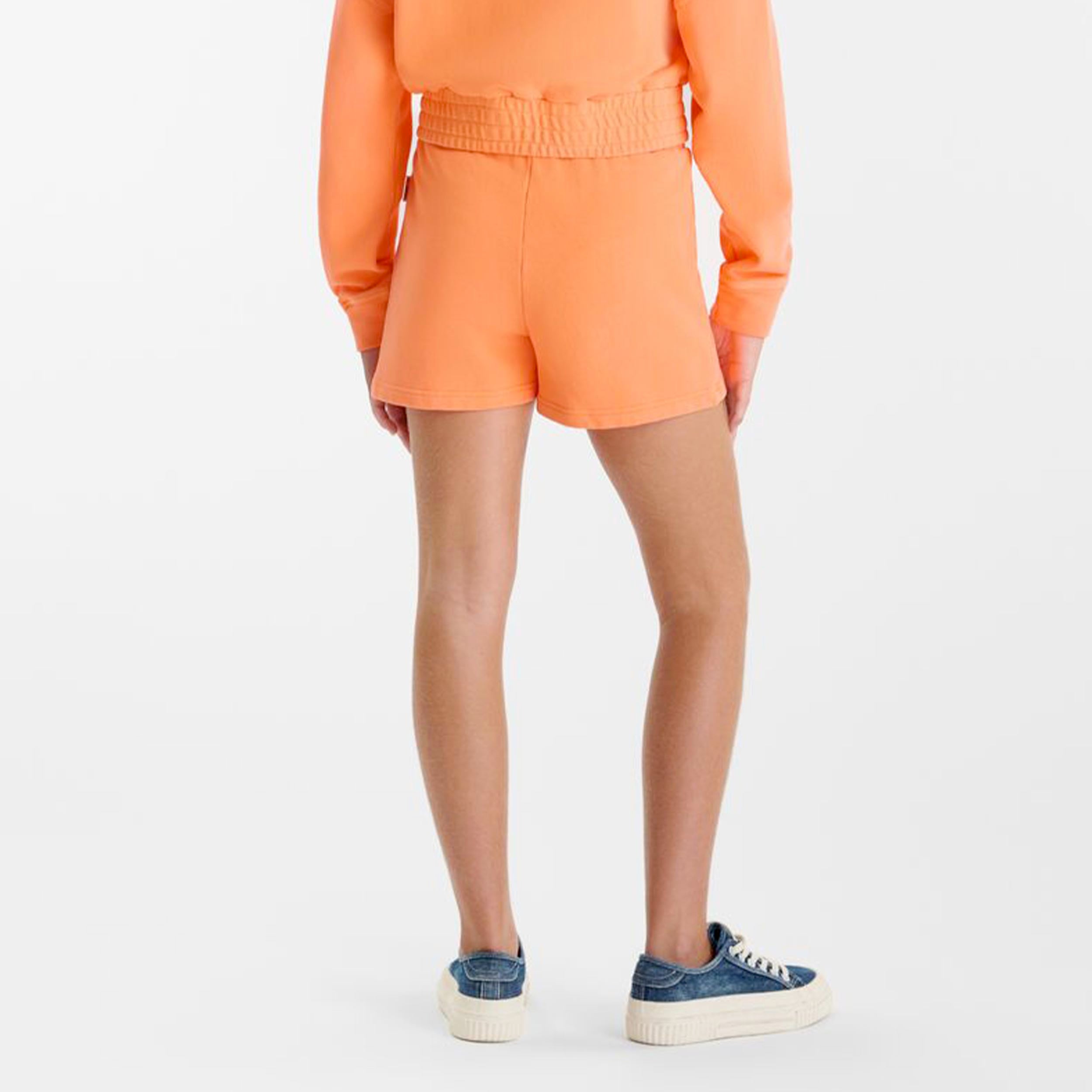 Pantaloncino Color Arancione Fluo Firmato LE TEMPS DES CERISES