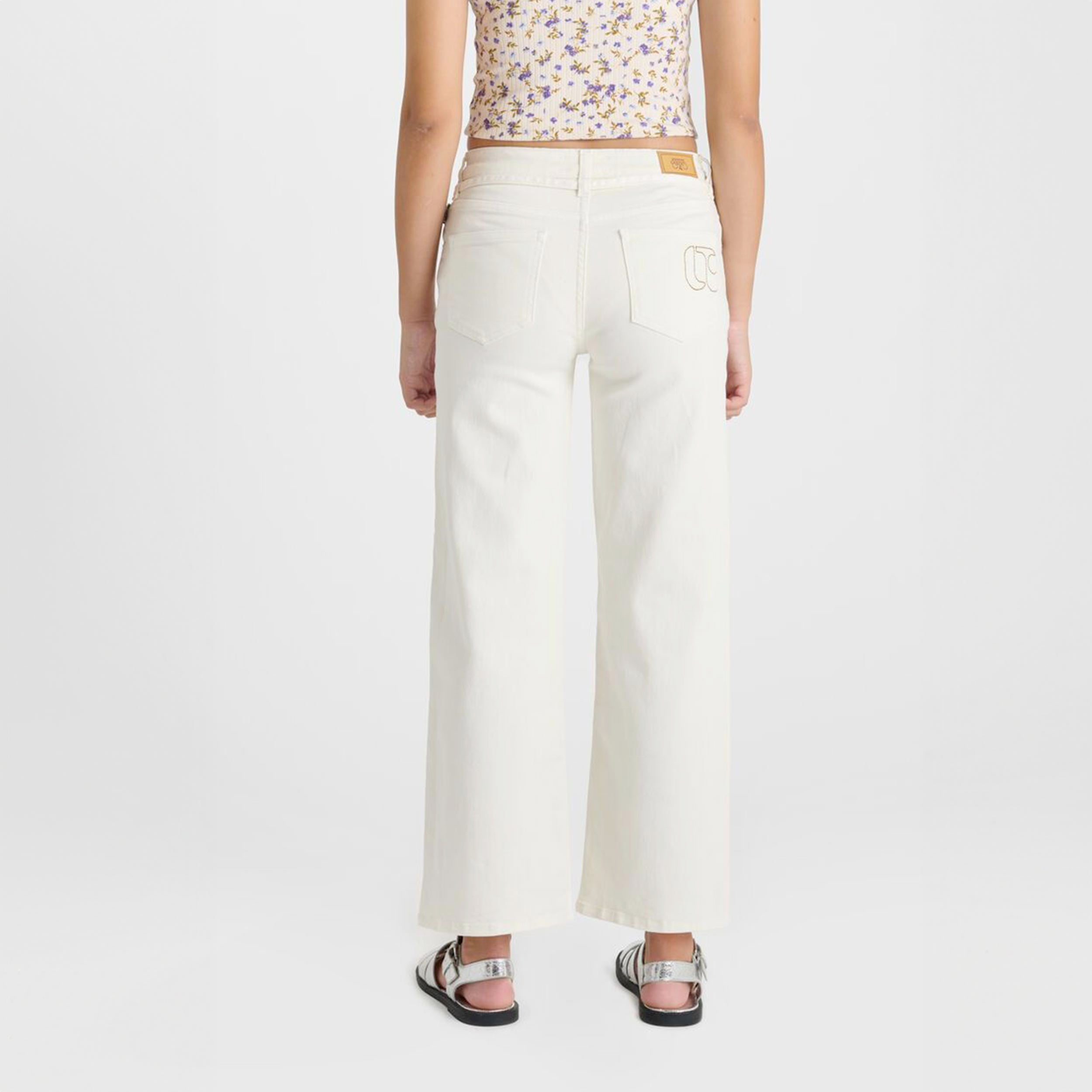 Jeans Modello a Vita Alta Firmato LE TEMPS DE CERISES