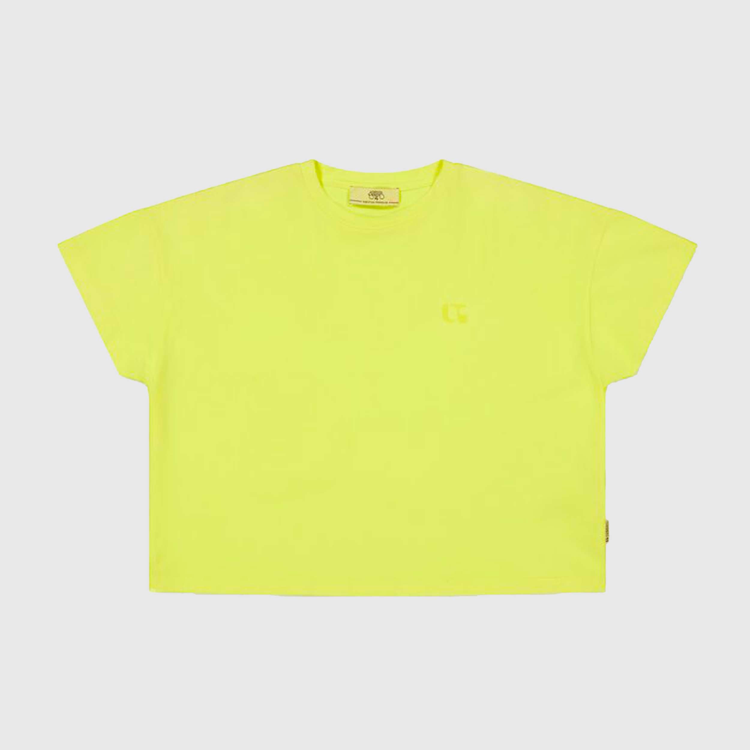 T-shirt Giallo Fluo Emilagi Firmata LE TEMPS DES CERISES