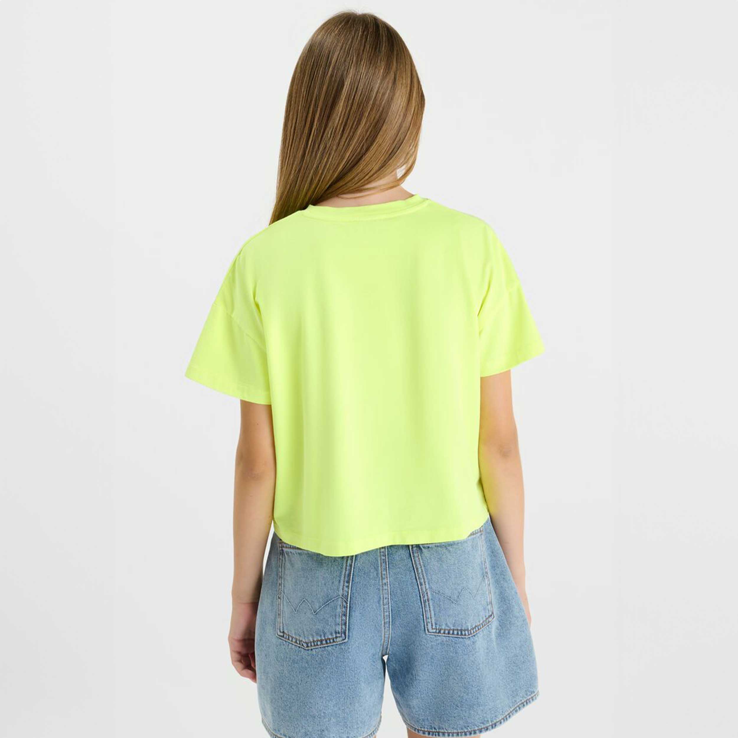 T-shirt Giallo Fluo Emilagi Firmata LE TEMPS DES CERISES