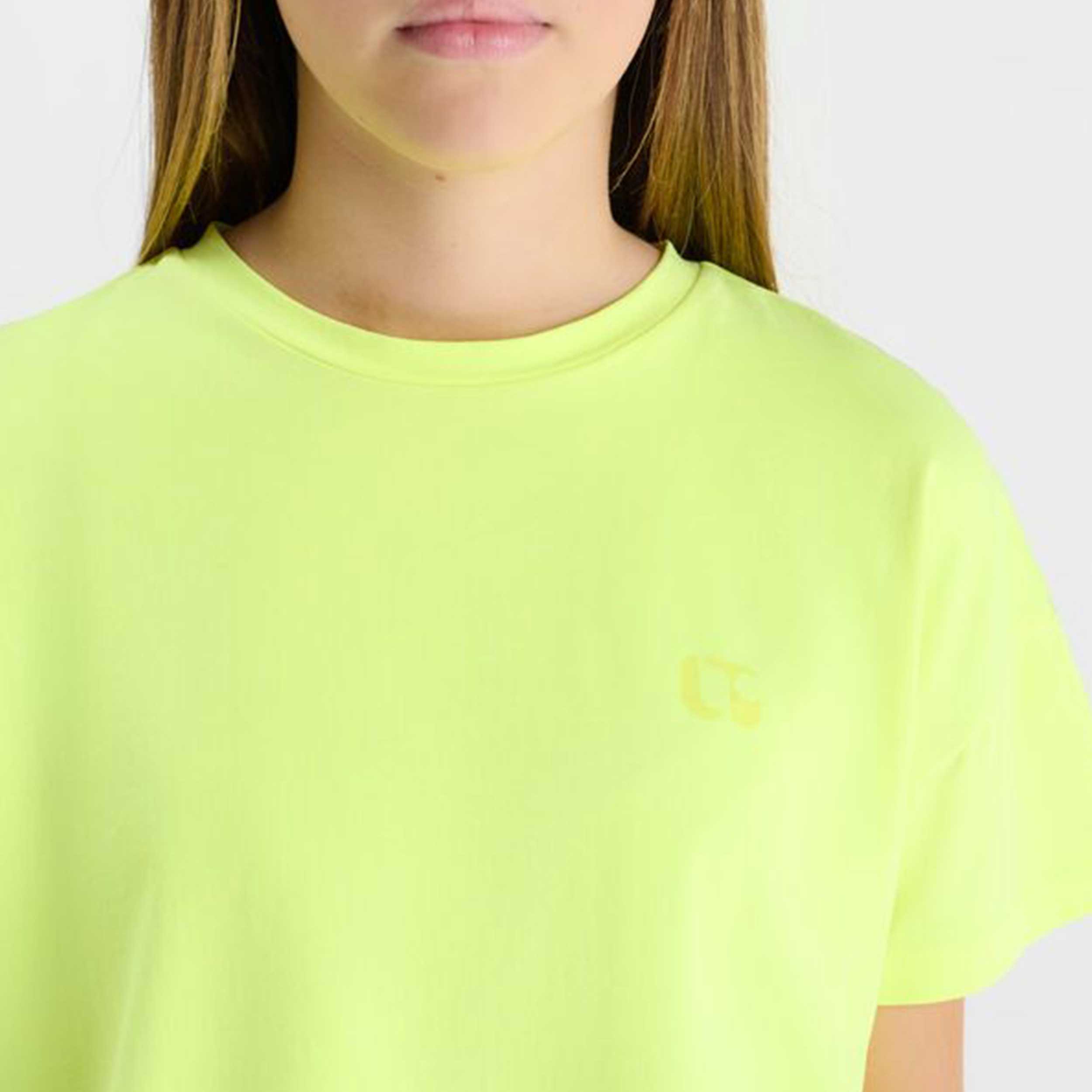 T-shirt Giallo Fluo Emilagi Firmata LE TEMPS DES CERISES