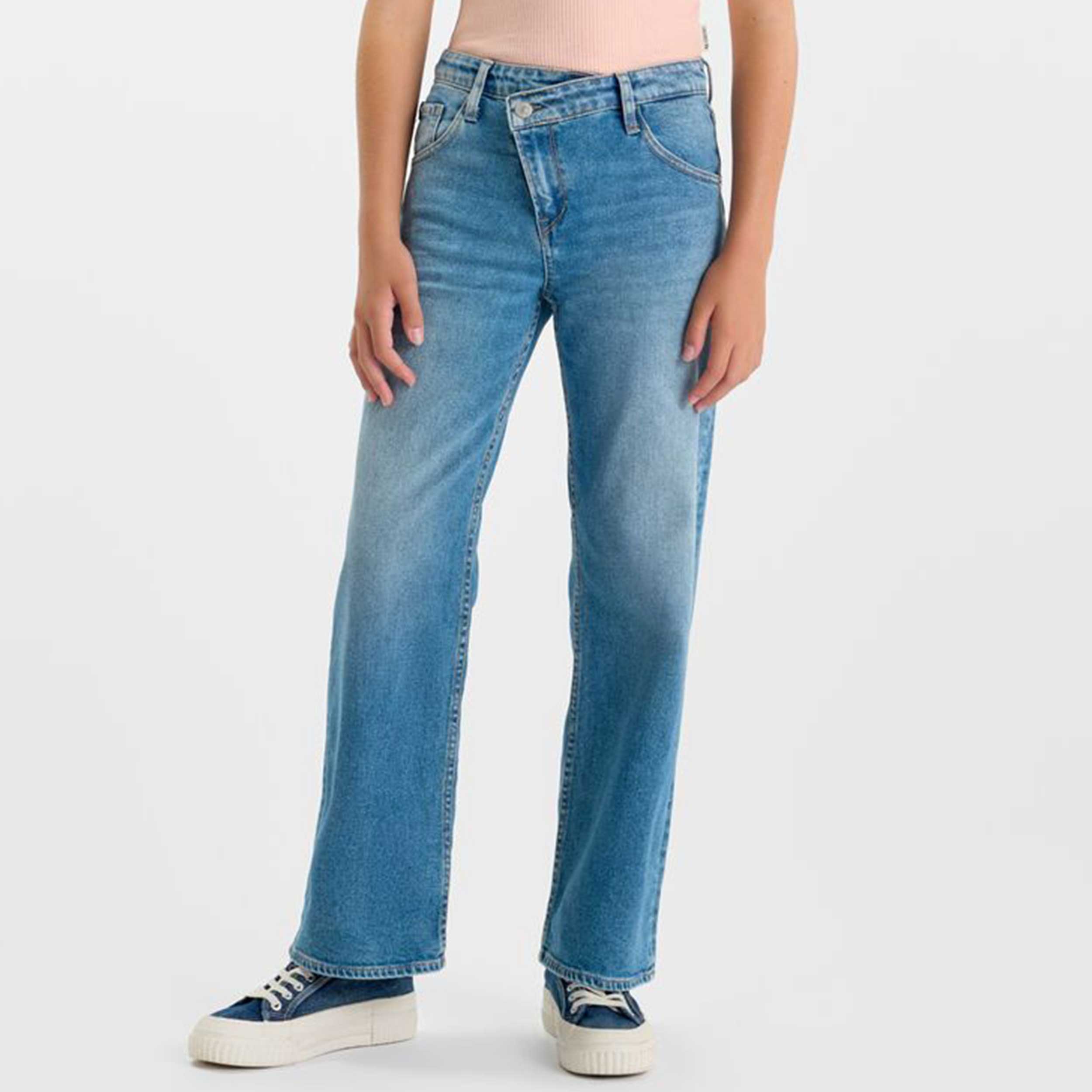 Jeans Chiaro Modello Largo Firmato LE TEMPS DES CERISES