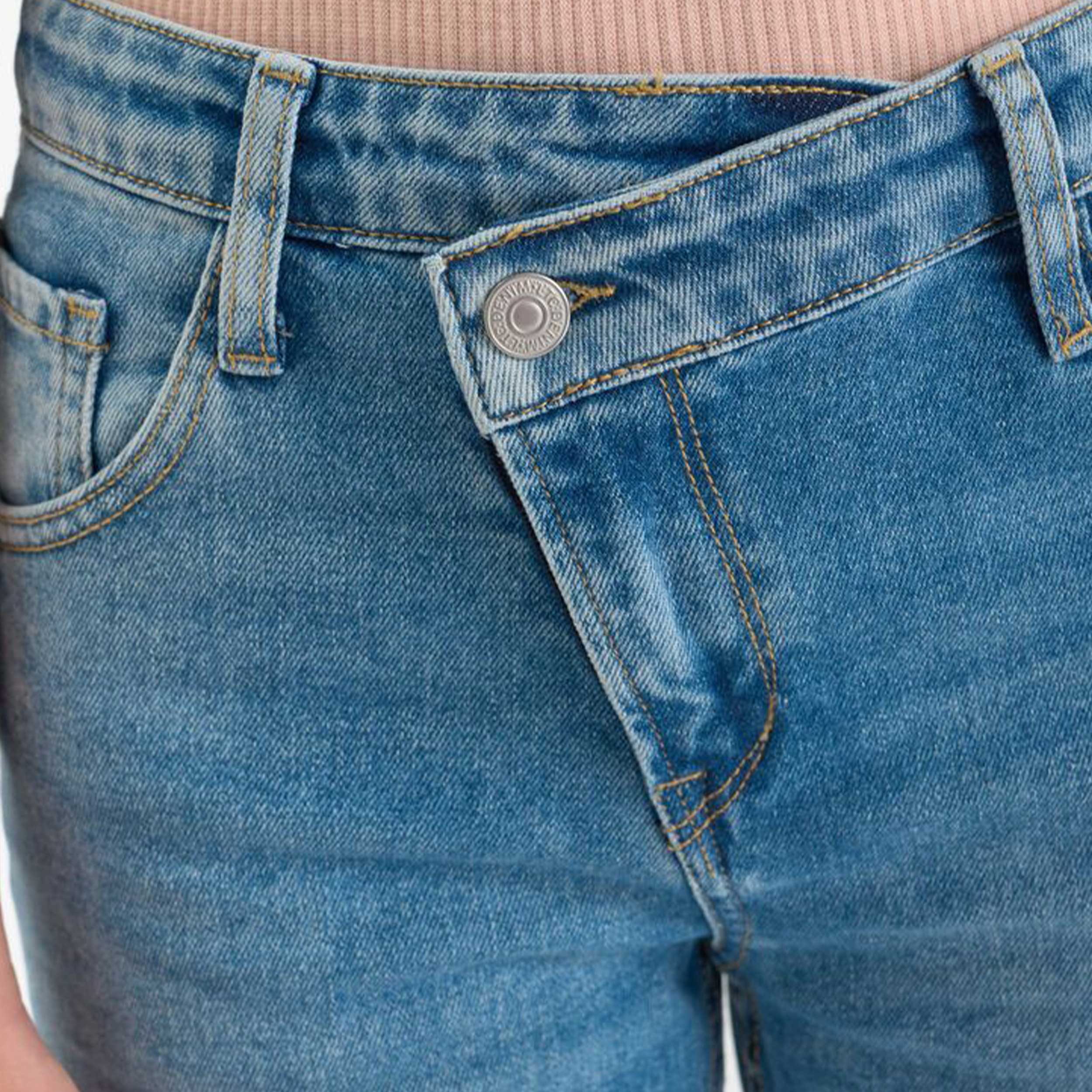 Jeans Chiaro Modello Largo Firmato LE TEMPS DES CERISES