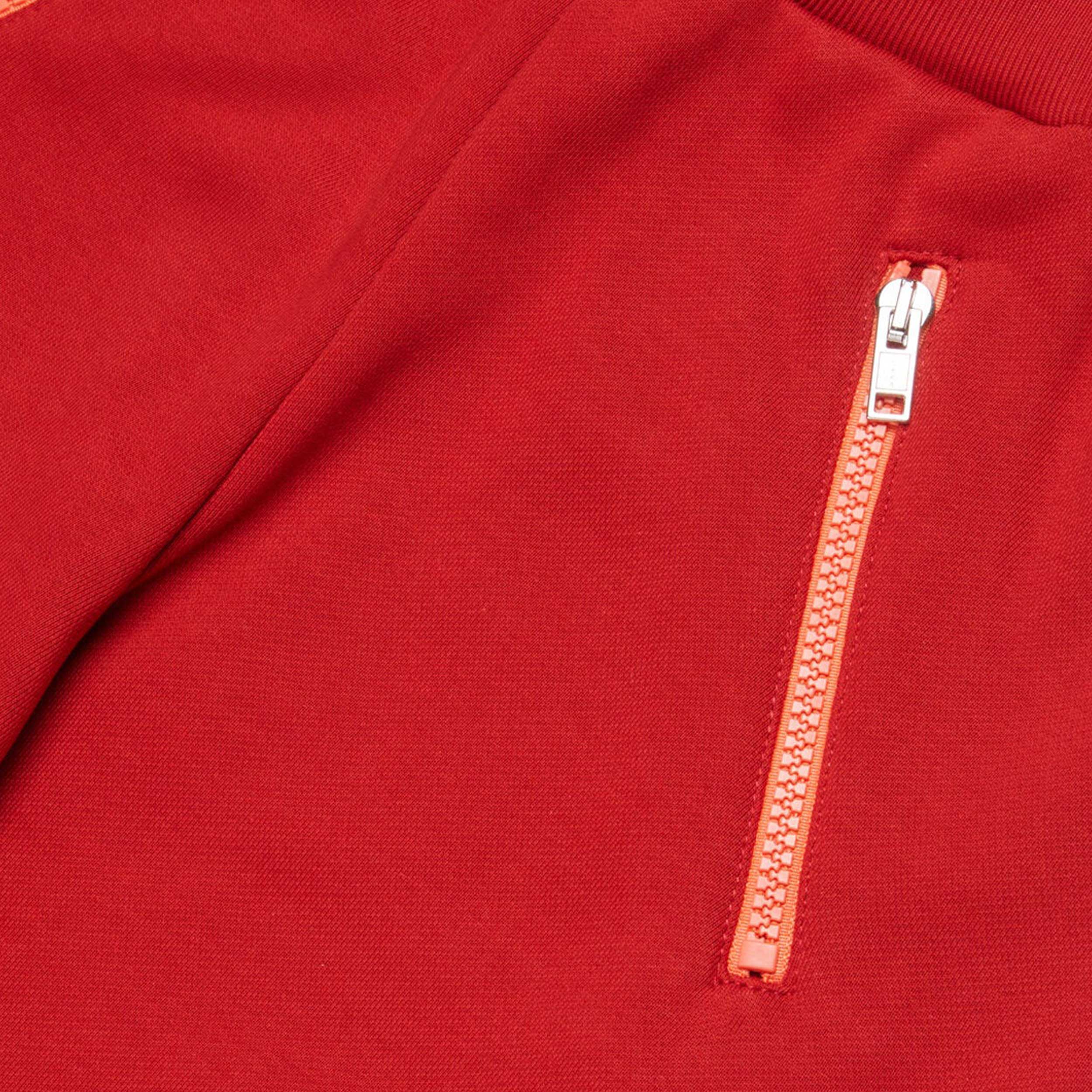 Bermuda Rosso con Lampo in Contrasto Firmato MARNI