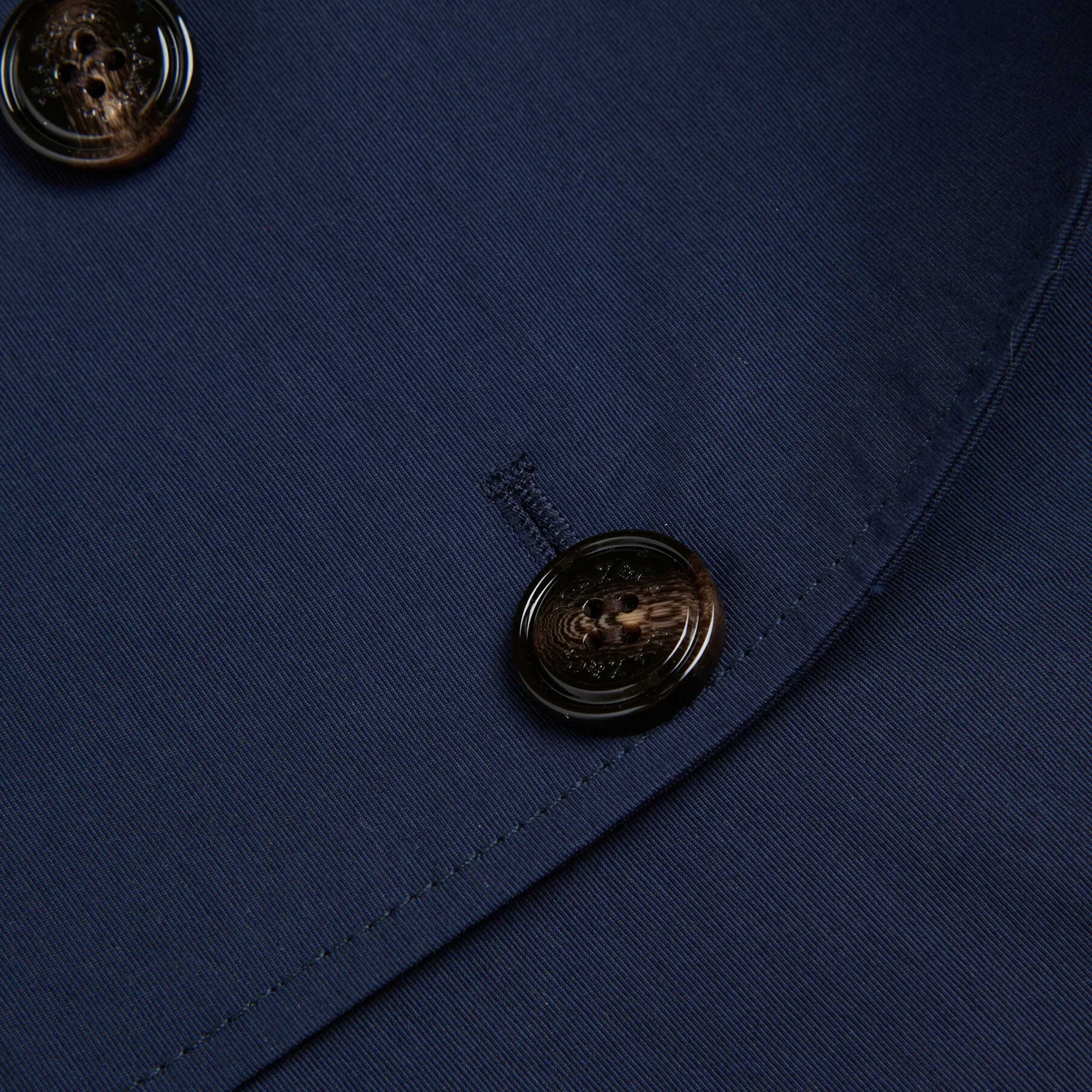 MAX AND CO. Double-Breasted Cropped Blue Jacket
