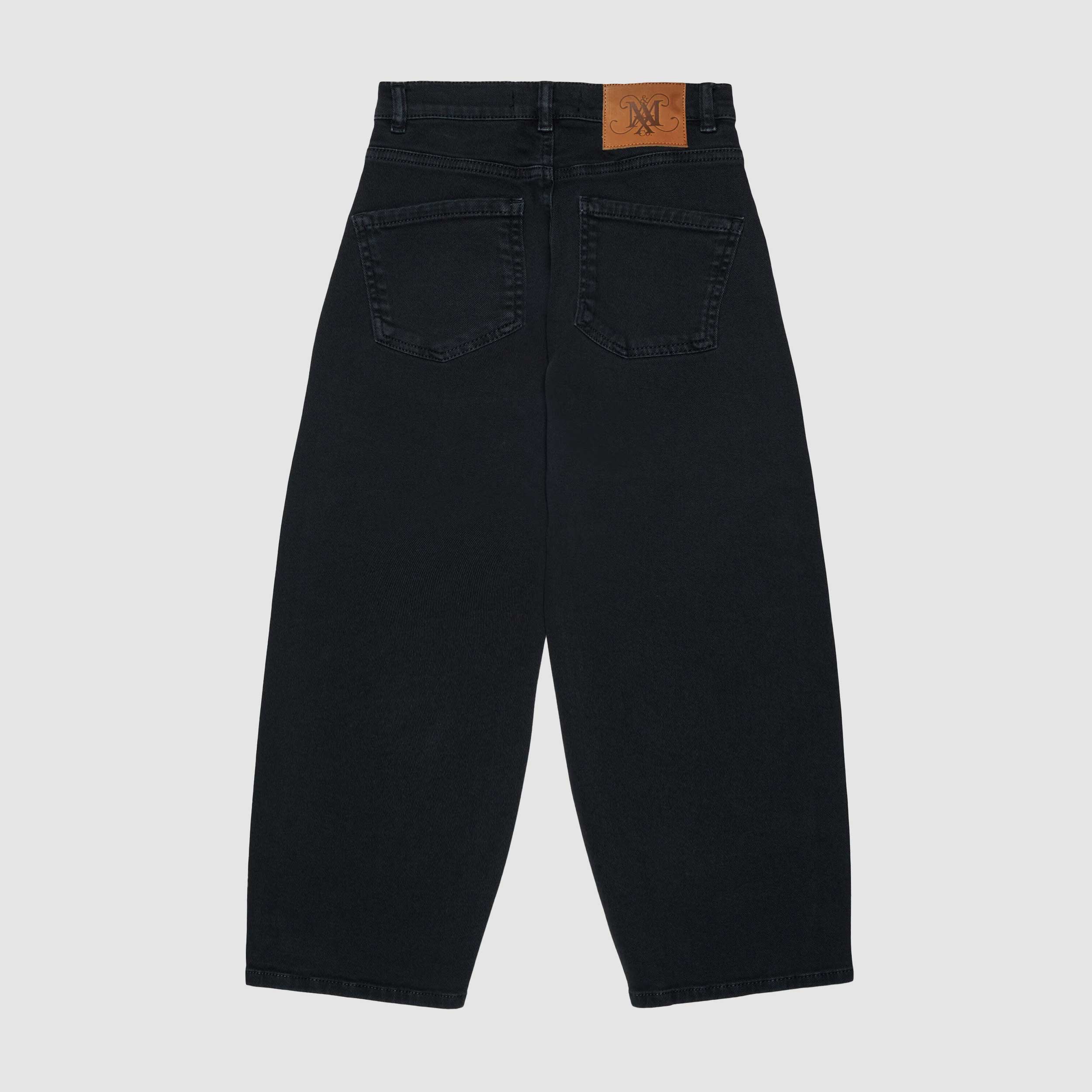 Pantalone Nero Cinque Tasche Modello a Uovo By MAX AND CO