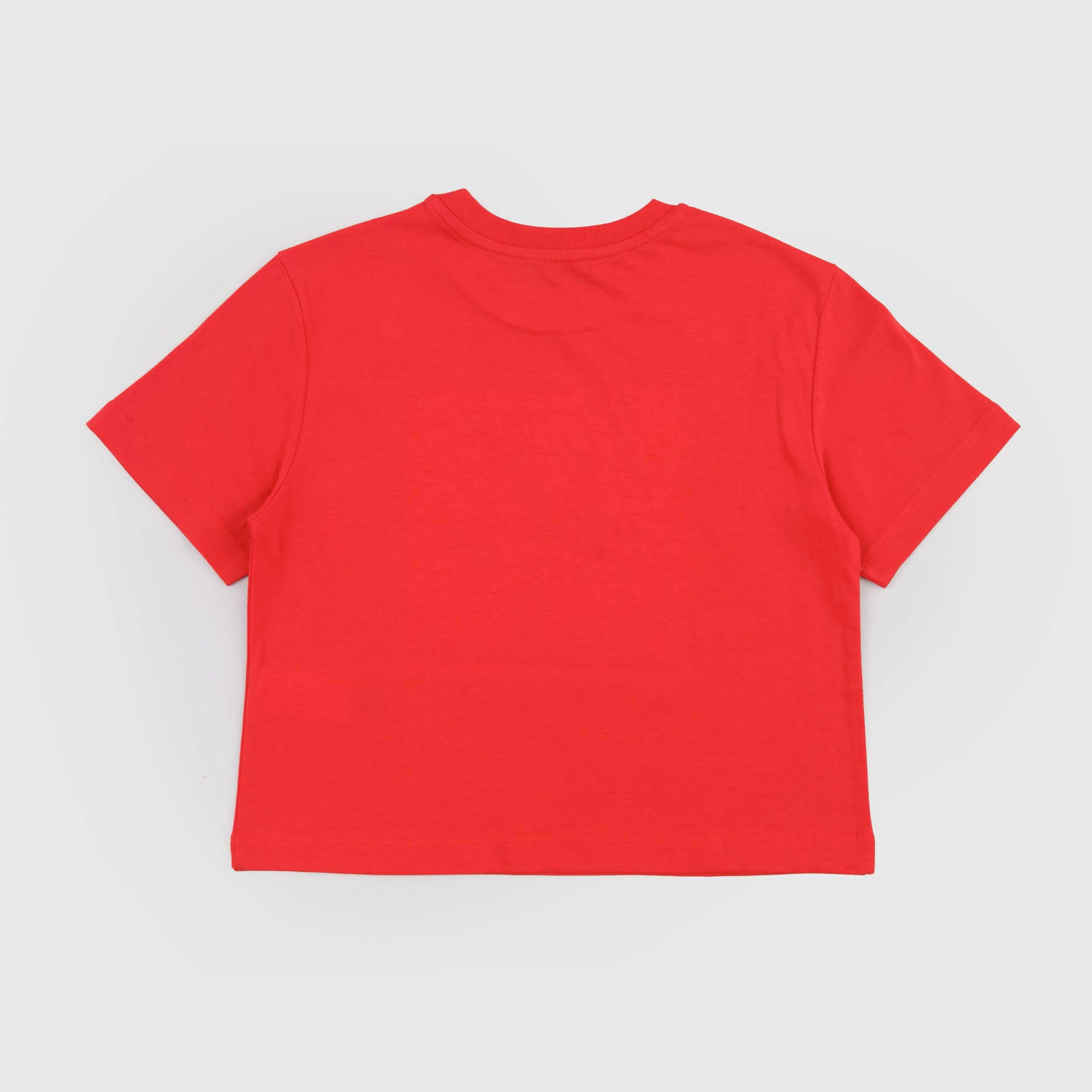 T-shirt Rossa con Stampa sul Davanti Firmata MAX AND CO