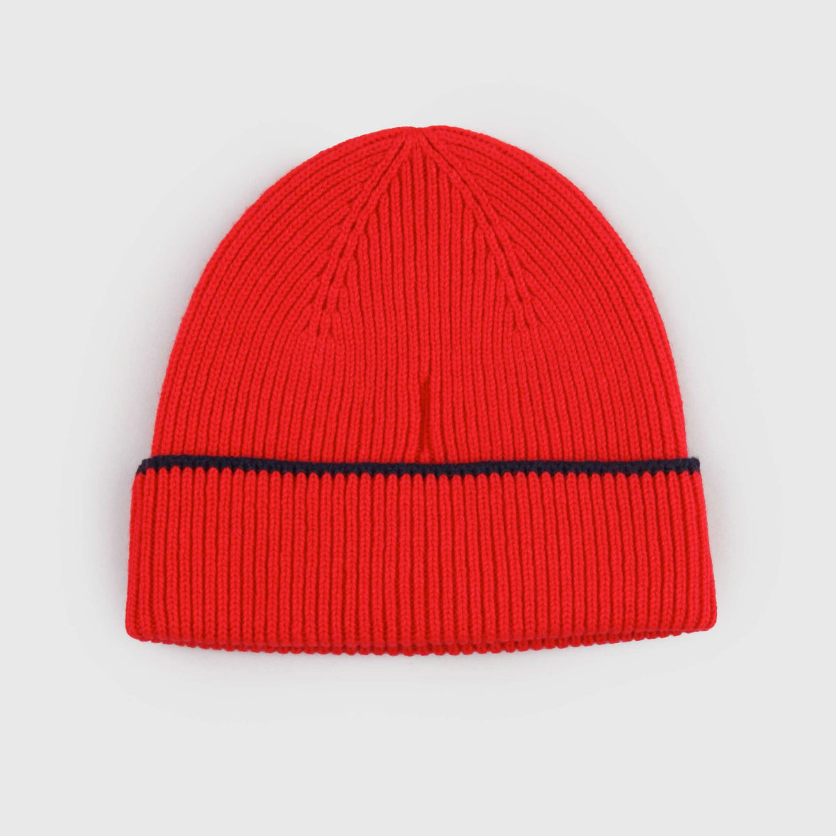 Beanie Wengen Red Beanie with MC2 SAINT BARTH Boys' Logo