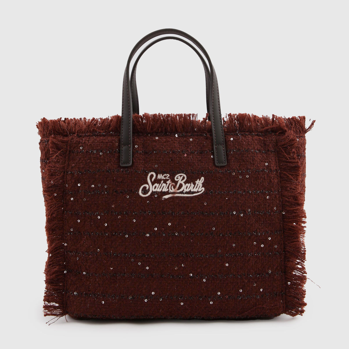 Bordeaux Colette Mini Tweed Sequins Bag for Girls MC2 SAINT BARTH
