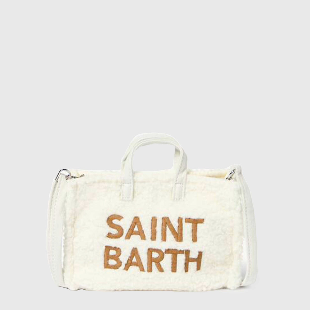 Phone Bag in Teddy Bianco per Ragazza by MC2 SAINT BARTH